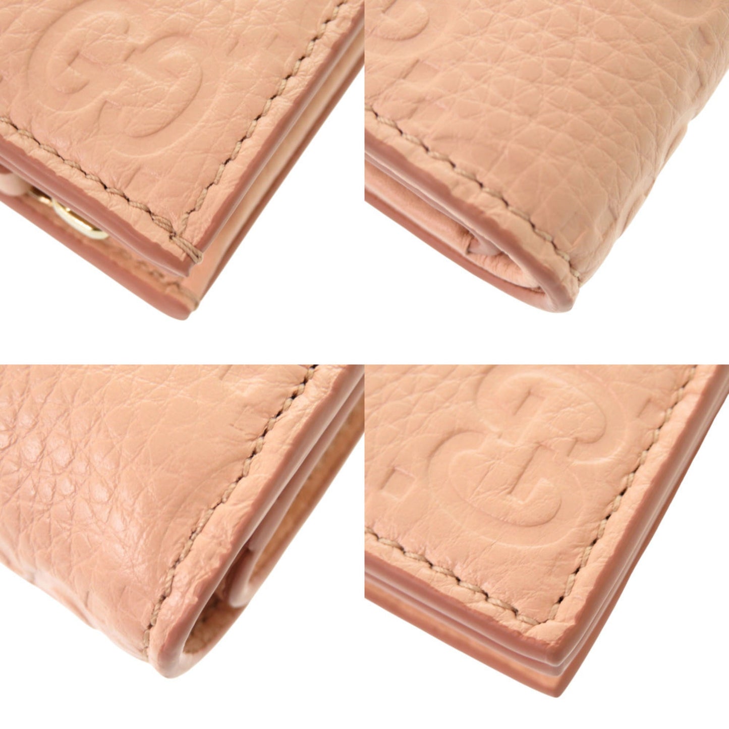 Gucci Beige Leather Wallet (Bi-Fold) ( )