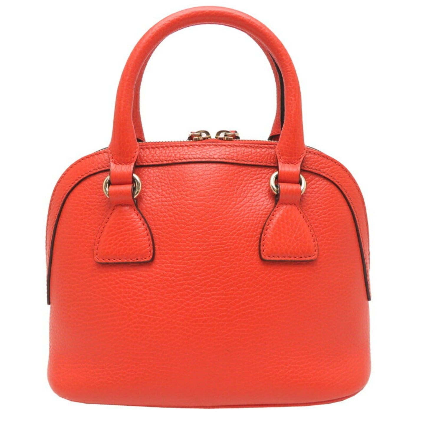 Gucci Orange Leather Handbag ( )