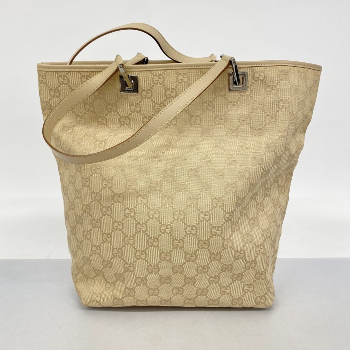 Gucci Beige Canvas Tote Bag ( )