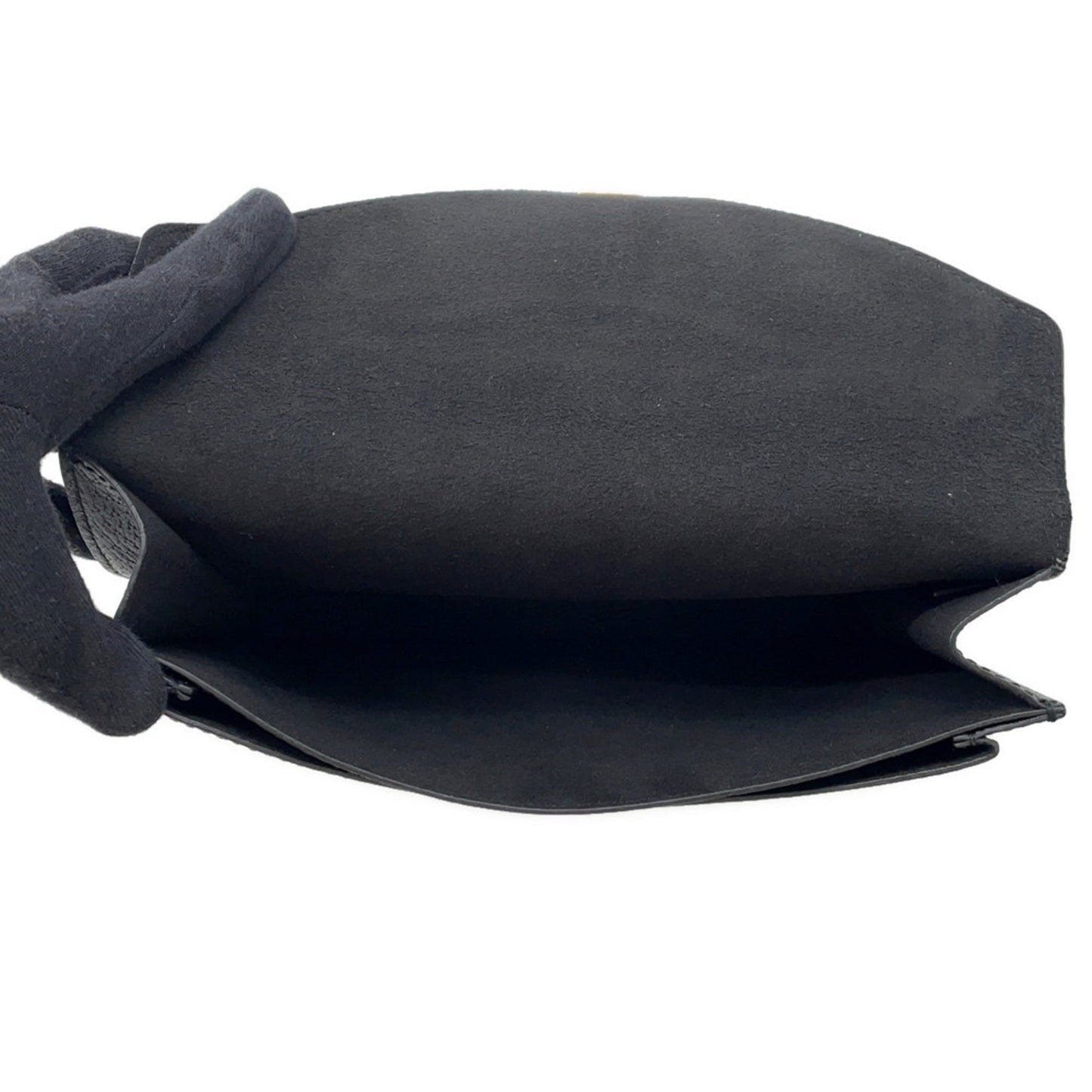 Gucci Black Leather Fanny Pack Sling Bag ( )