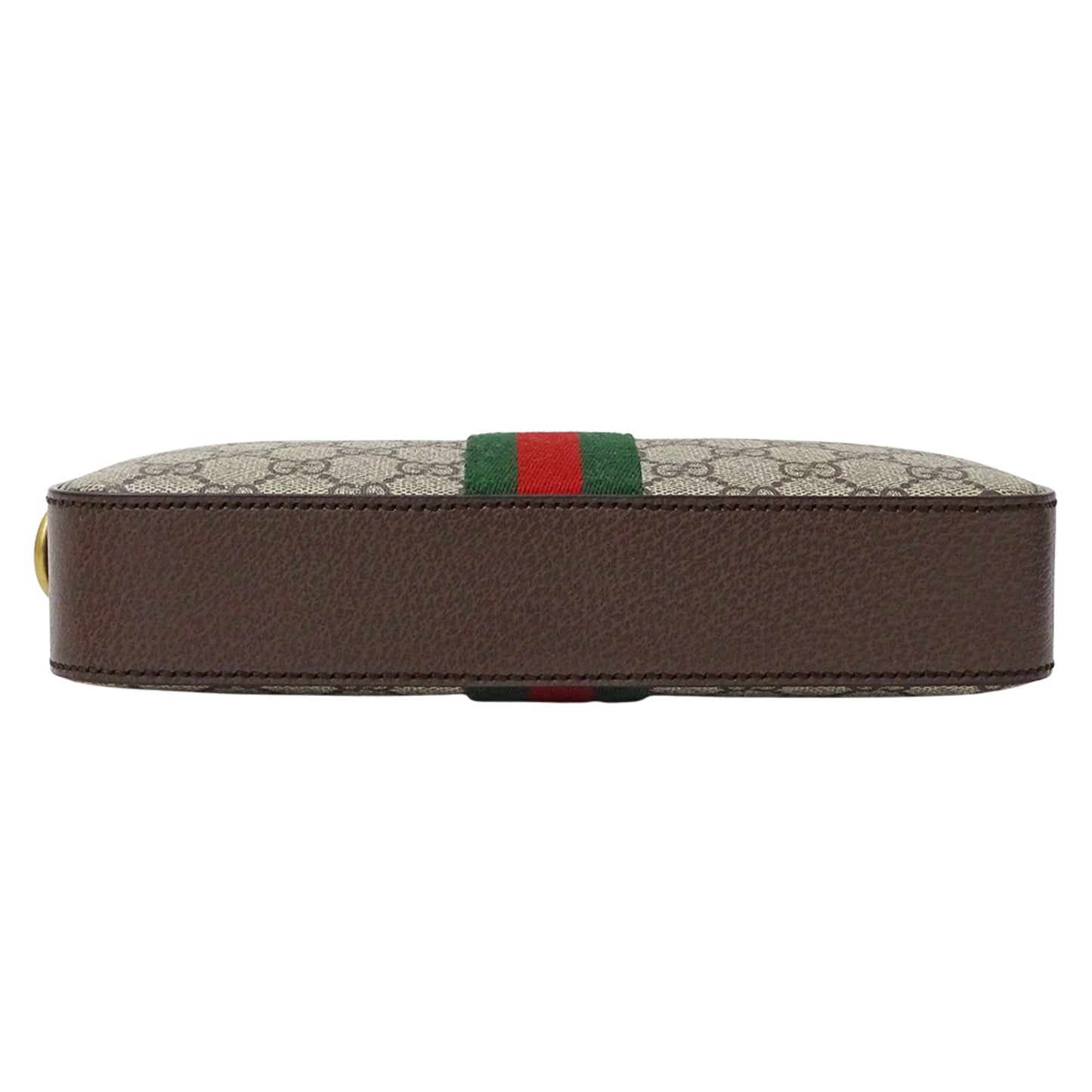 Gucci Beige Brown Gg Supreme Canvas Clutch Bag Shoulder Bag ( )
