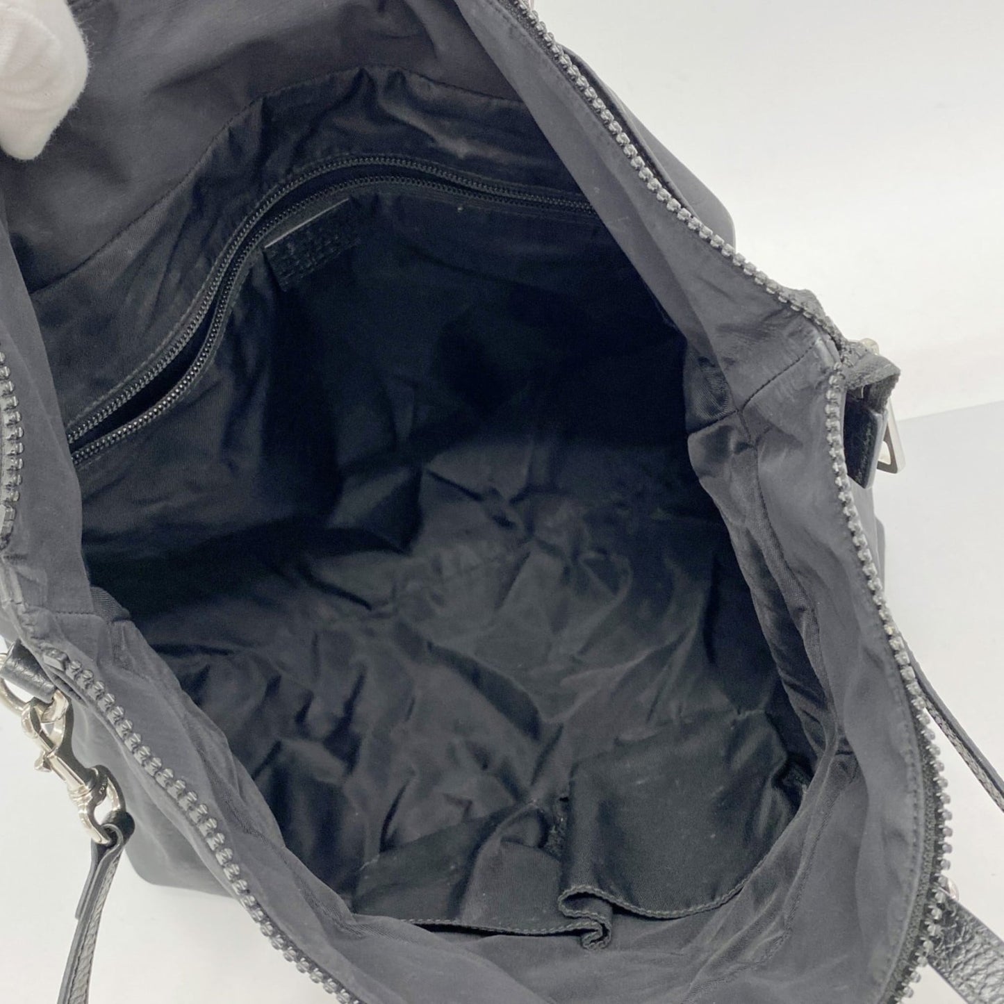 Gucci Black Nylon Tote Bag ( )