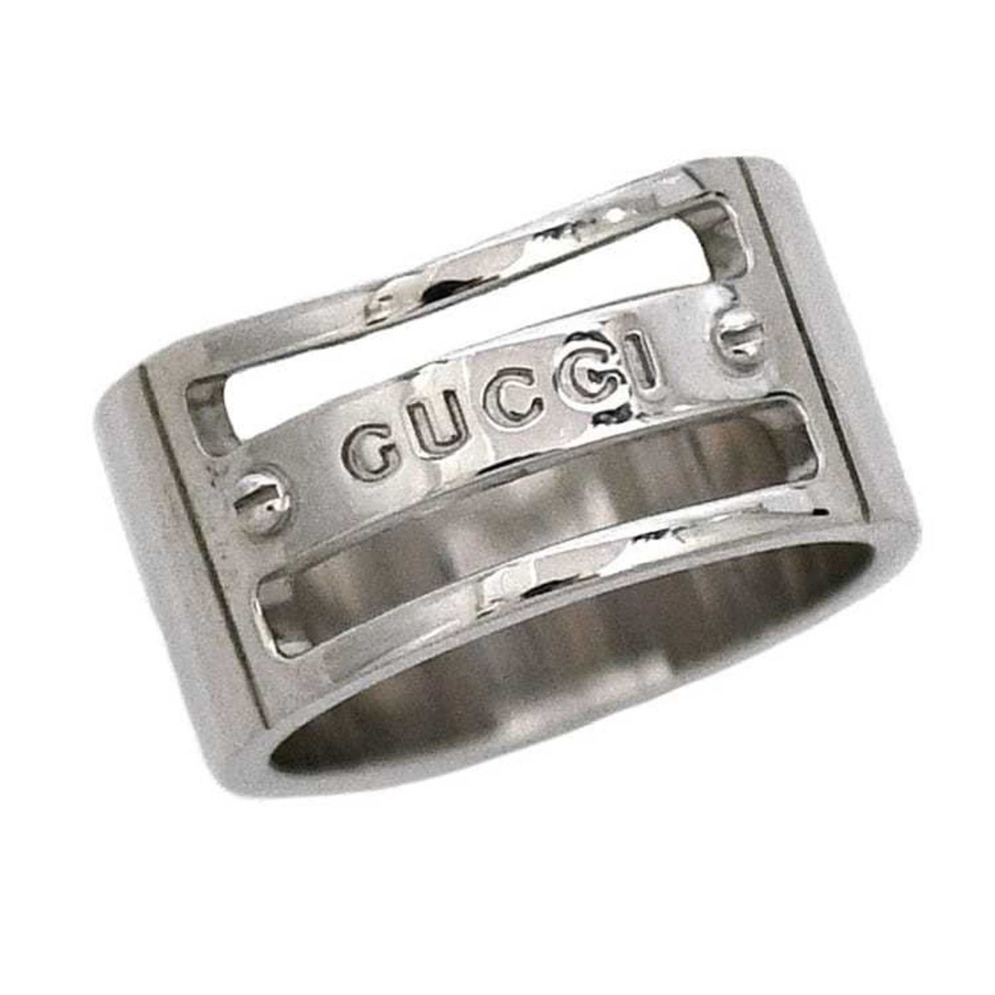 Gucci Silver 925 Band Ring ( )