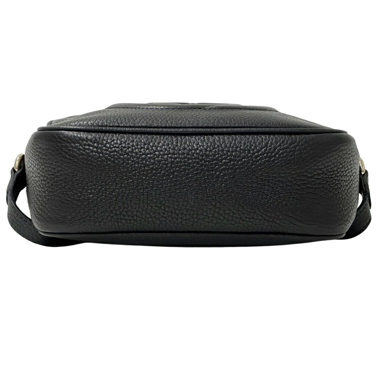 Gucci Black Leather Shoulder Bag ( )