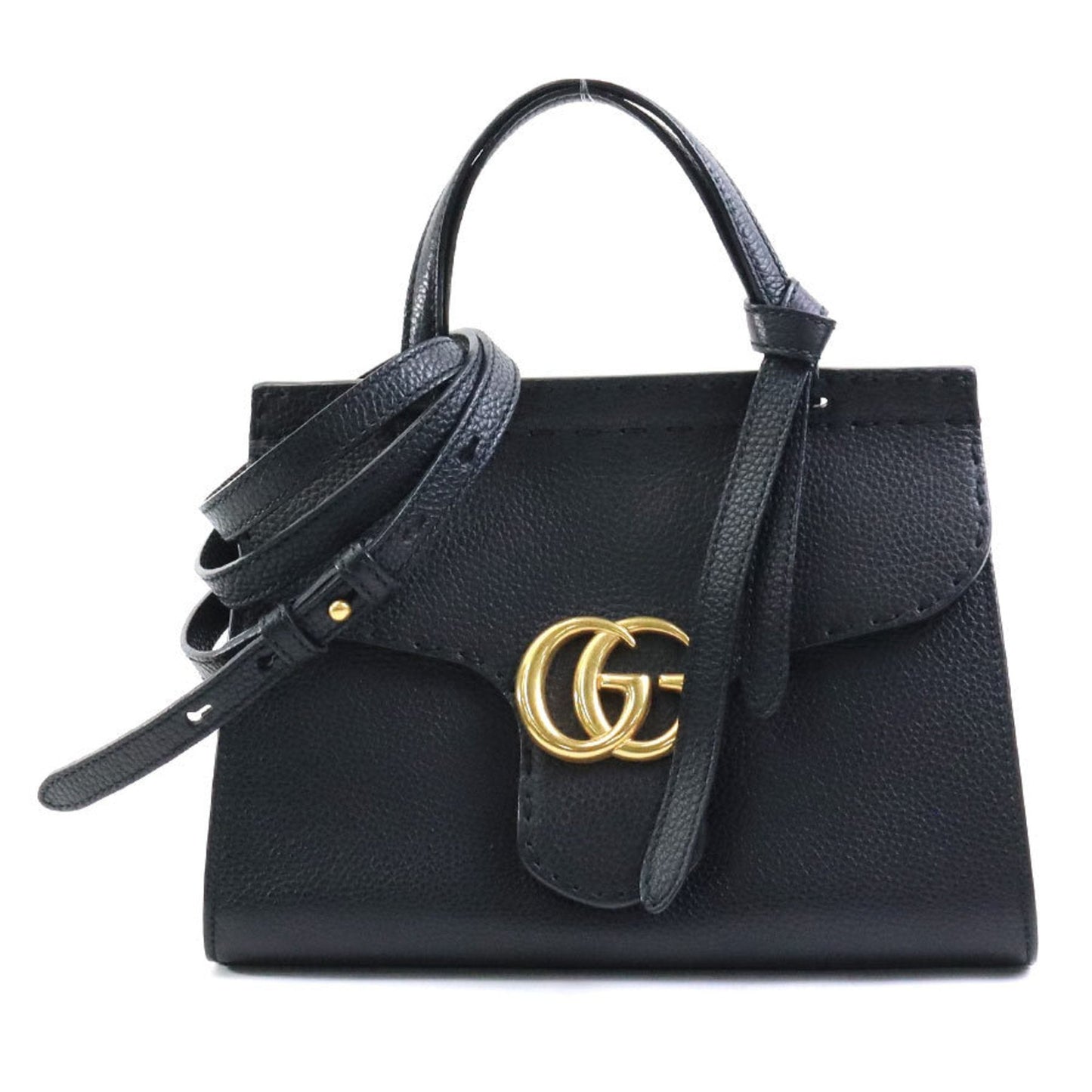 Gucci Black Leather Handbag