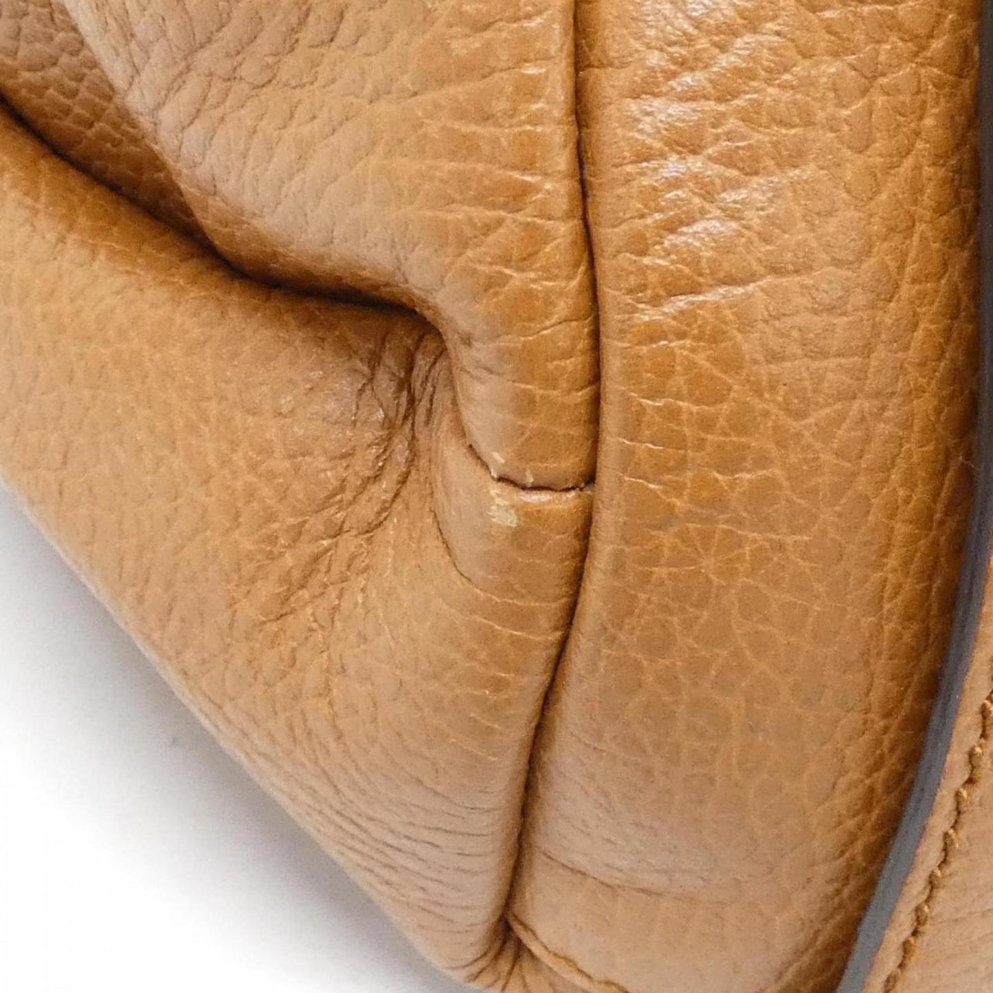 Gucci Brown Leather Shoulder Bag ( )