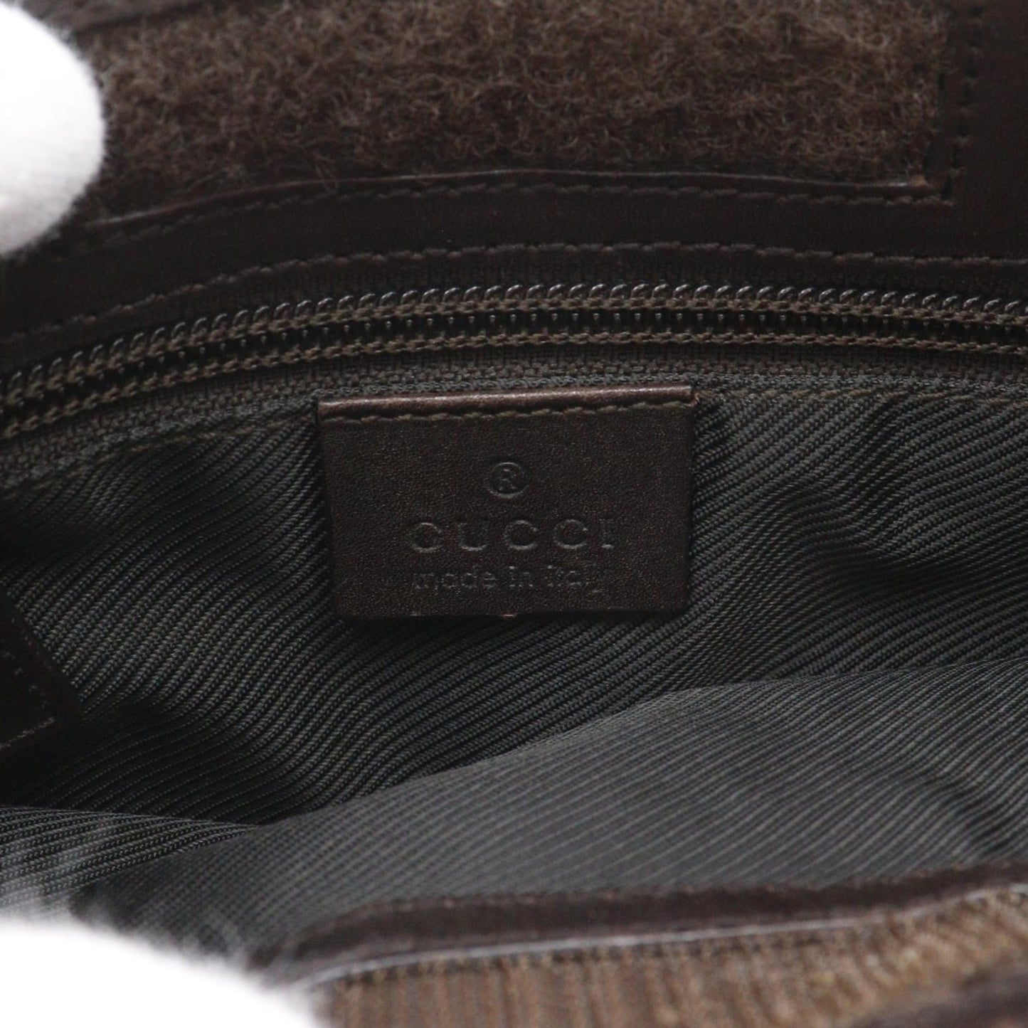 Gucci Brown Gg Canvas Shoulder Bag ( )
