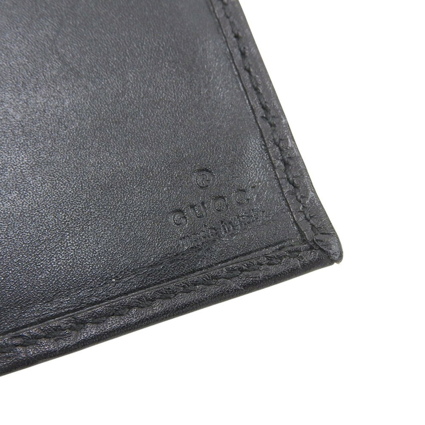 Gucci Black Leather Chain/Shoulder Wallet ( )