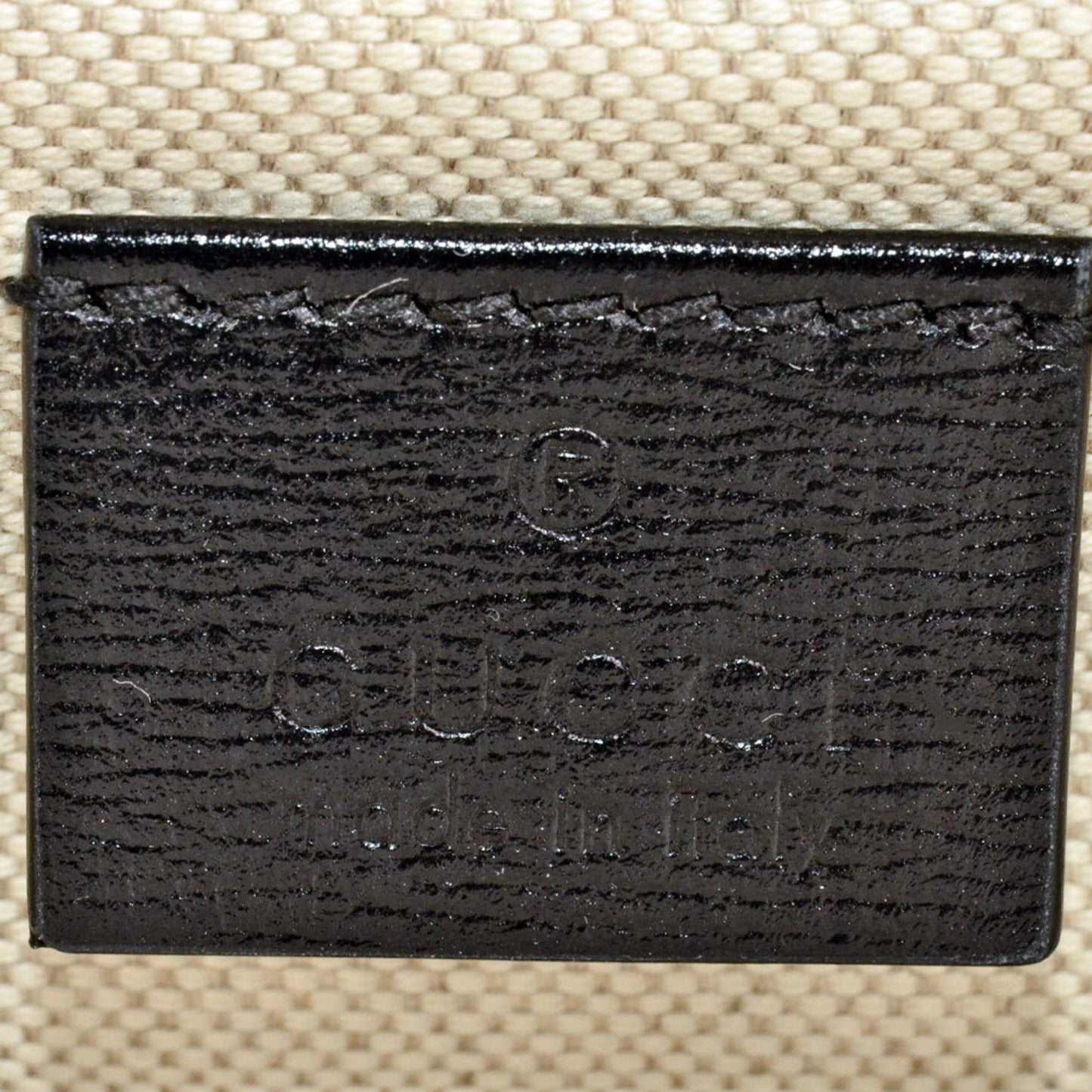 Gucci Black Leather Handbag ( )