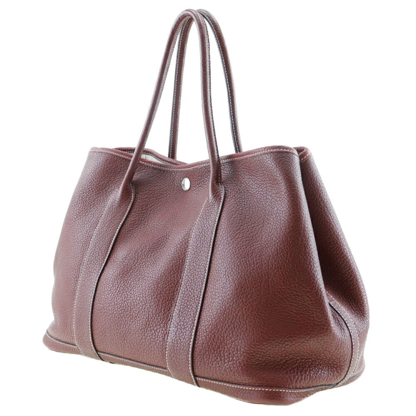 Hermes Red Color Rouge H Negonda Leather Tote Bag ( )