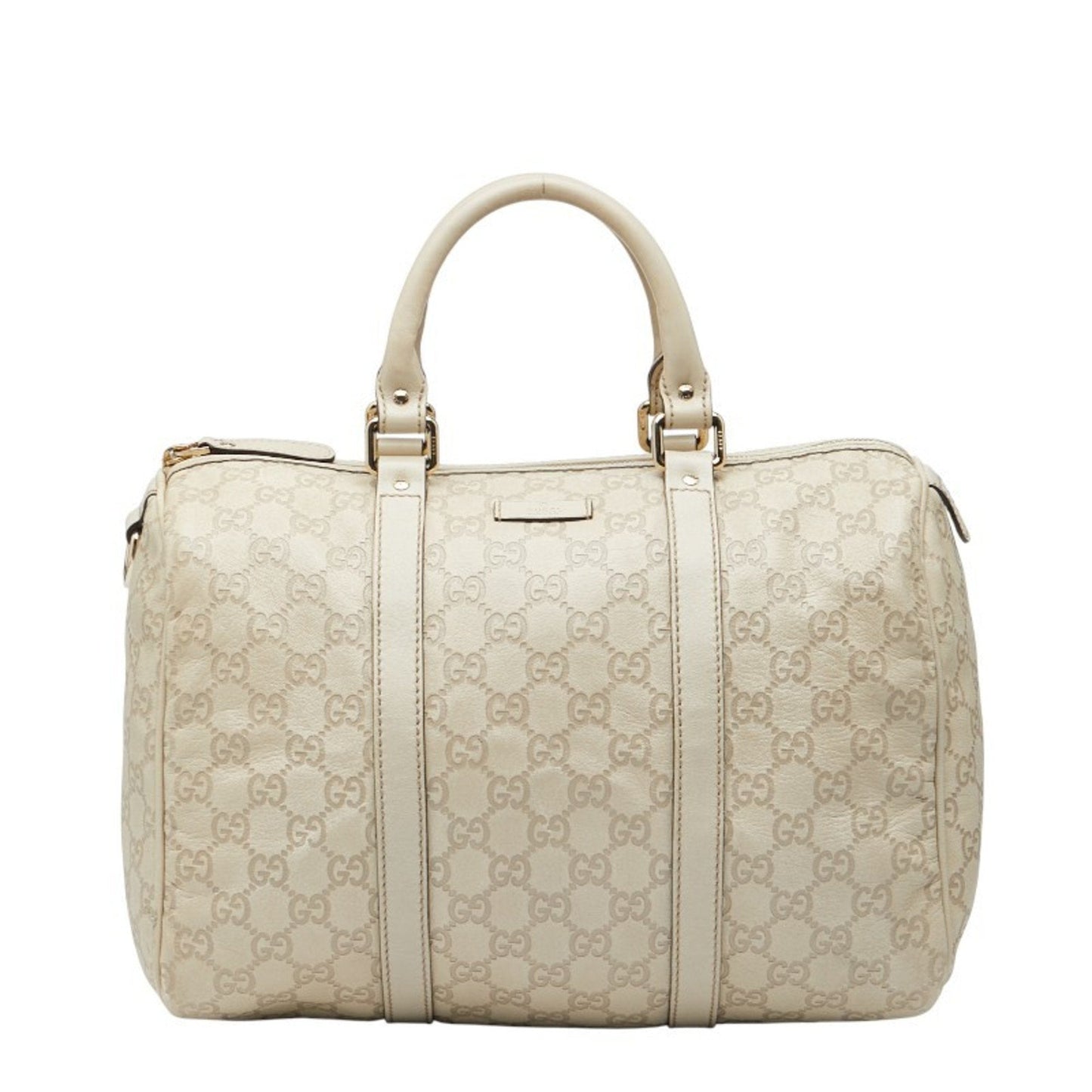 Gucci Ivory Leather Handbag ( )