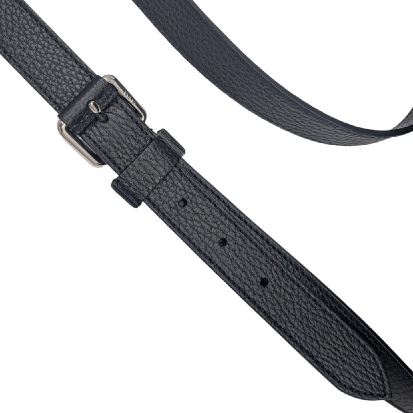 Gucci Black Nylon Leather Shoulder Bag ( )