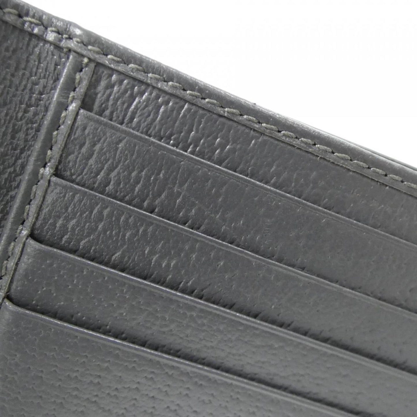 Gucci Black Gray Gg Supreme Canvas Bill Wallet (Bi-Fold) ( )