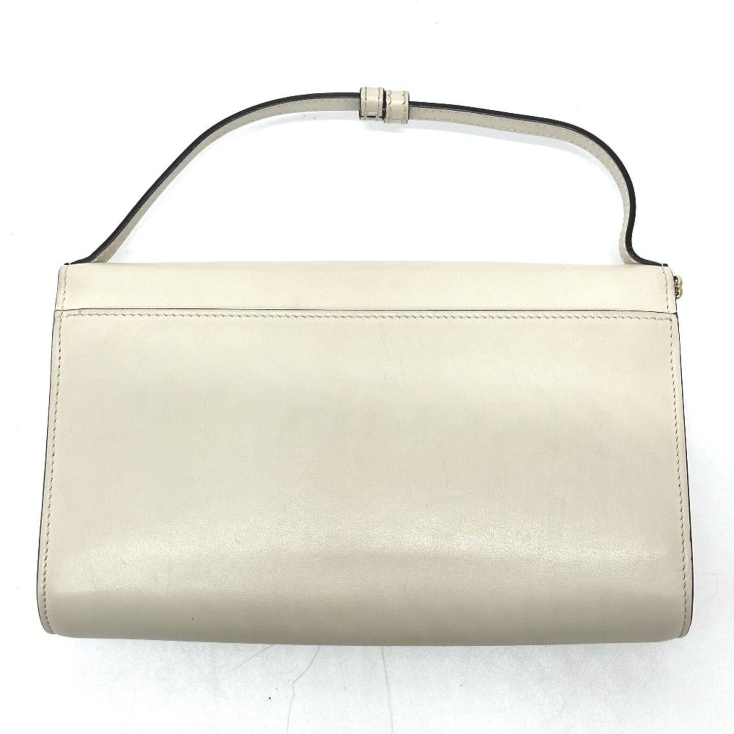 Gucci White Leather Shoulder Bag ( )