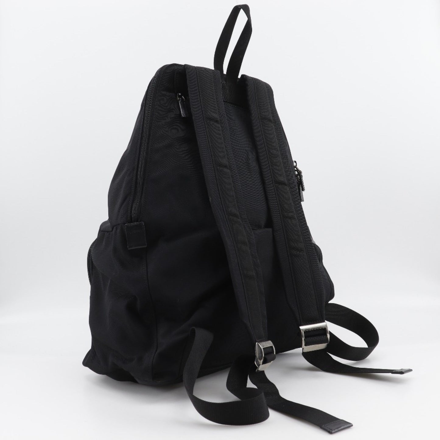 Gucci Black Nylon Canvas Backpack ( )