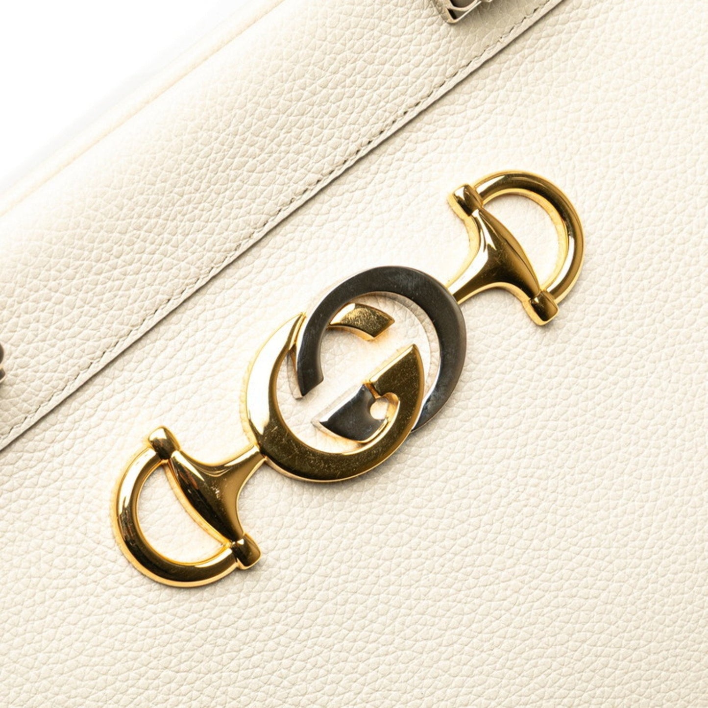 Gucci White Leather Handbag ( )