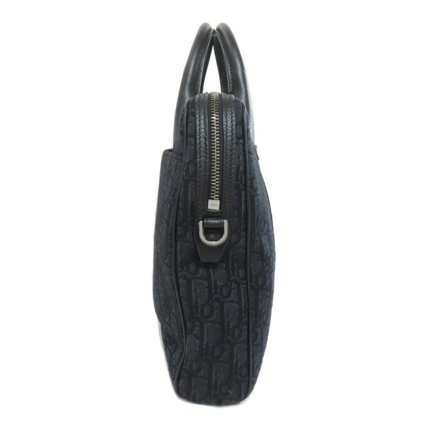 Christian Dior Black Canvas Briefcase ()