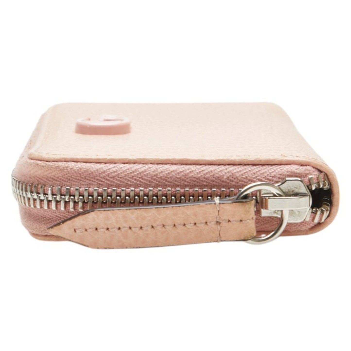 Gucci Pink Leather Coin Purse/Coin Case ( )