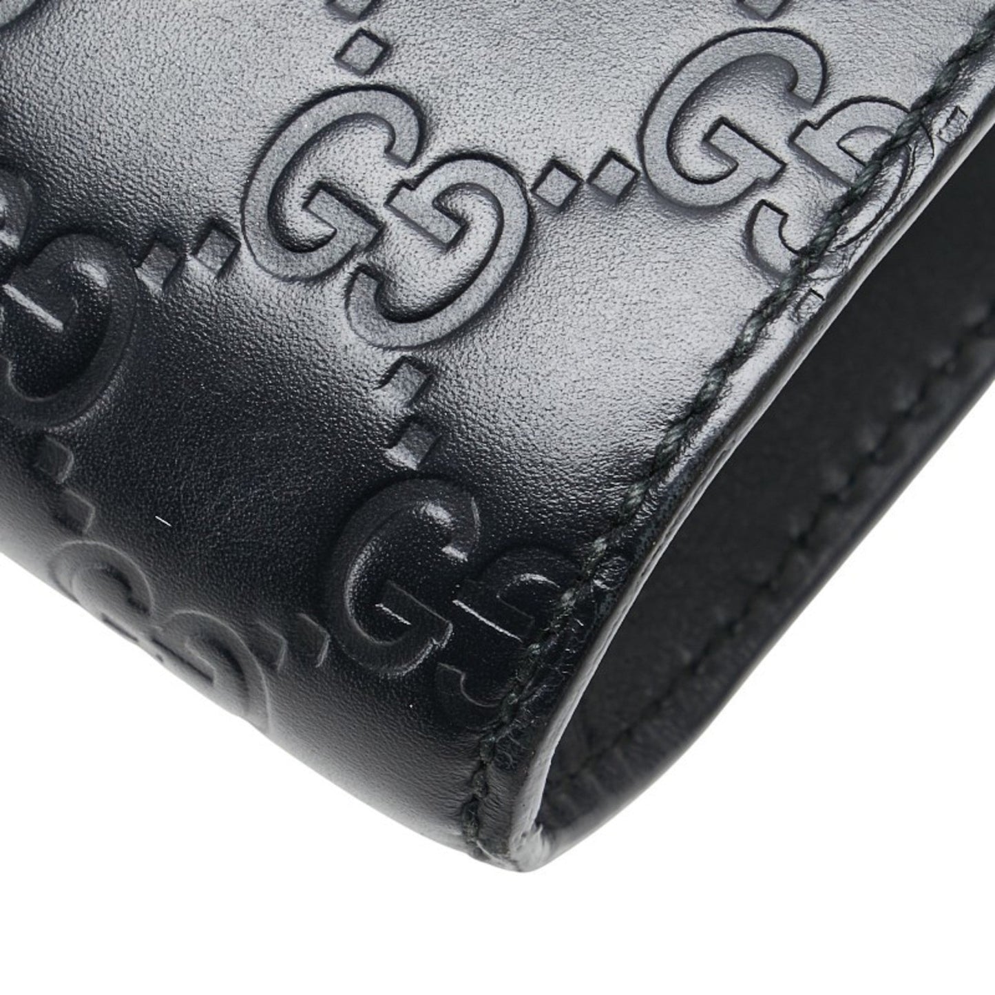 Gucci Horsebit Black Leather Shoulder Bag ( )
