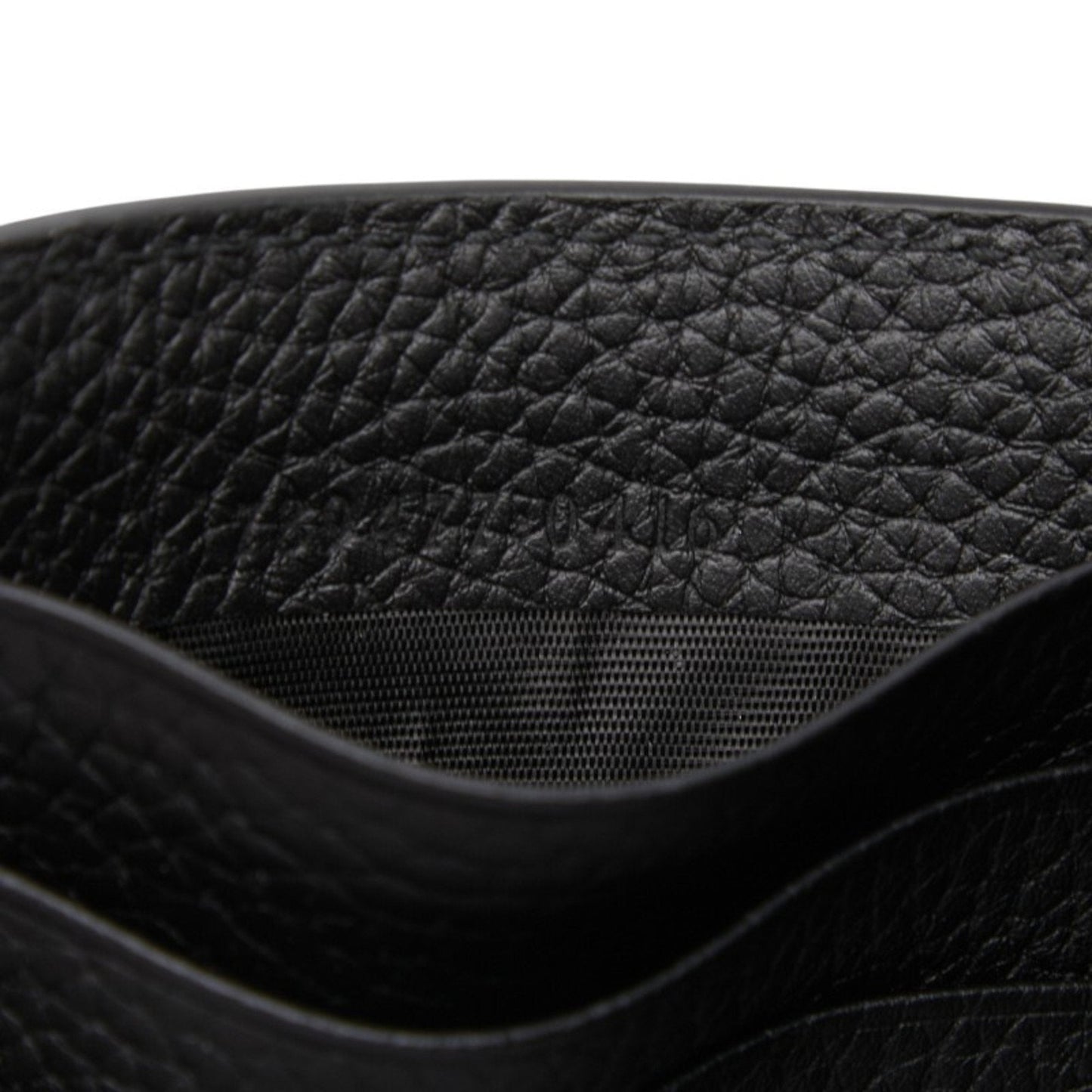 Gucci Black Leather Money Clip ( )
