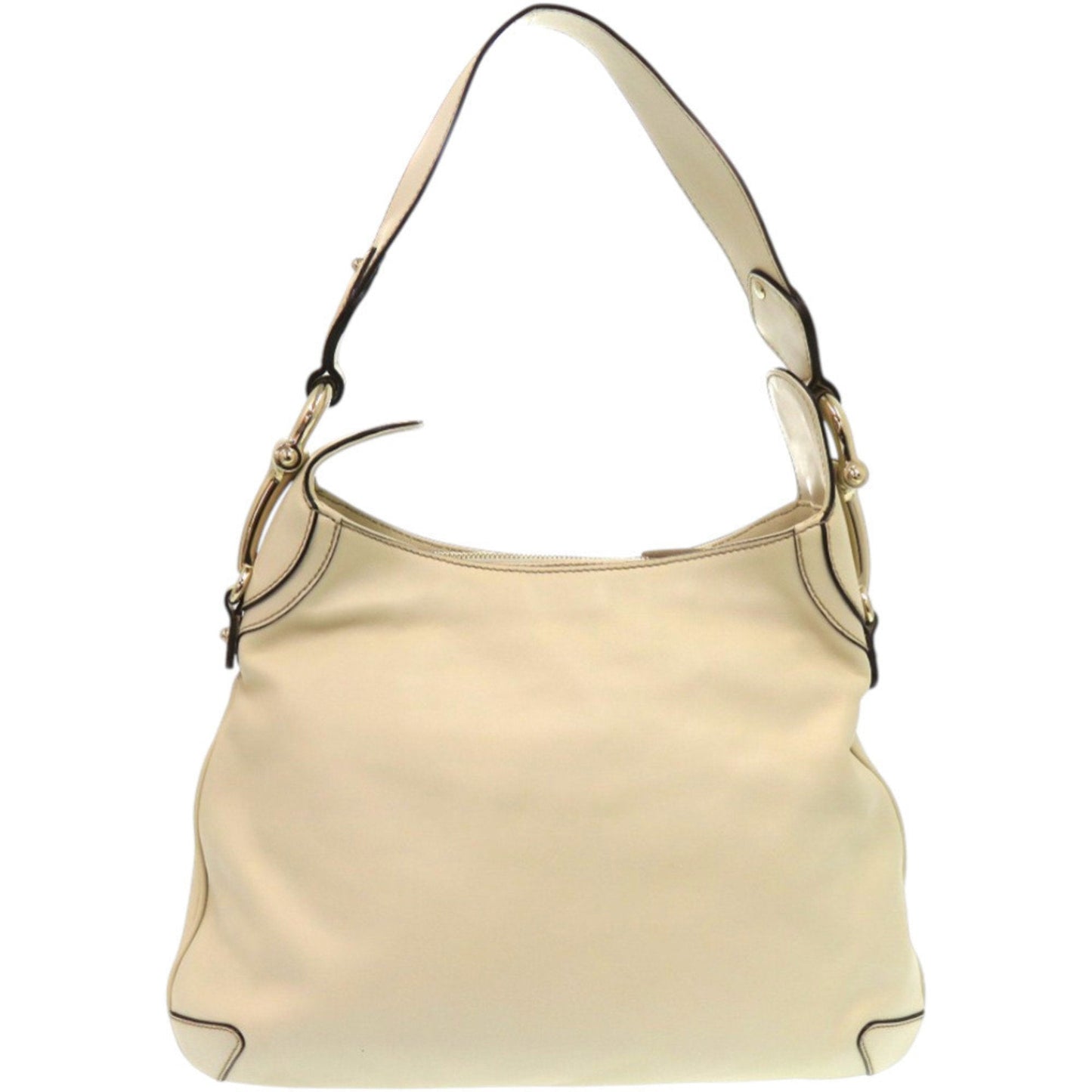 Gucci Ivory Leather Shoulder Bag ( )