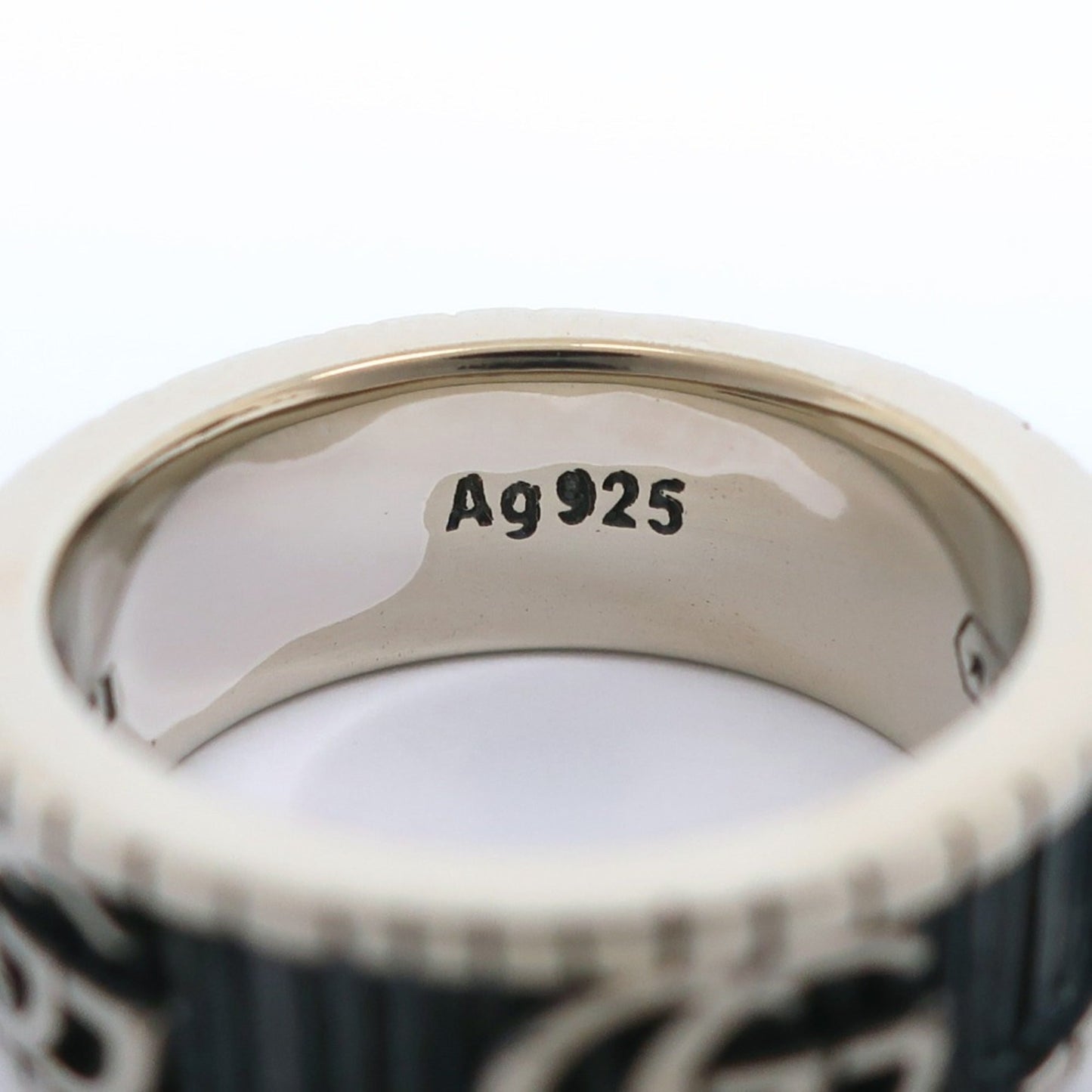 Gucci Silver Silver 925 Band Ring ( )
