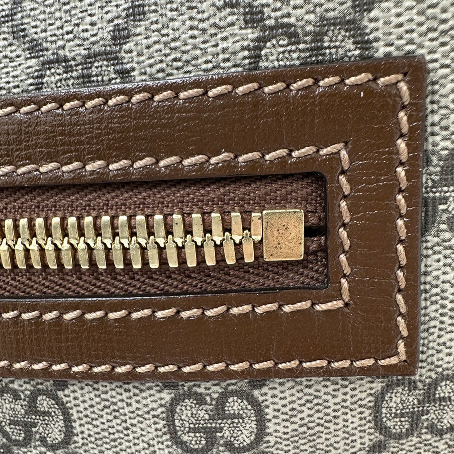 Gucci Black Brown Gg Supreme Shoulder Bag ( )