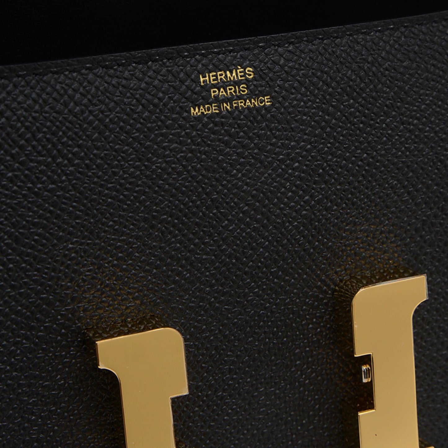 Hermes Constance Black Epsom Leather Shoulder Bag ( )