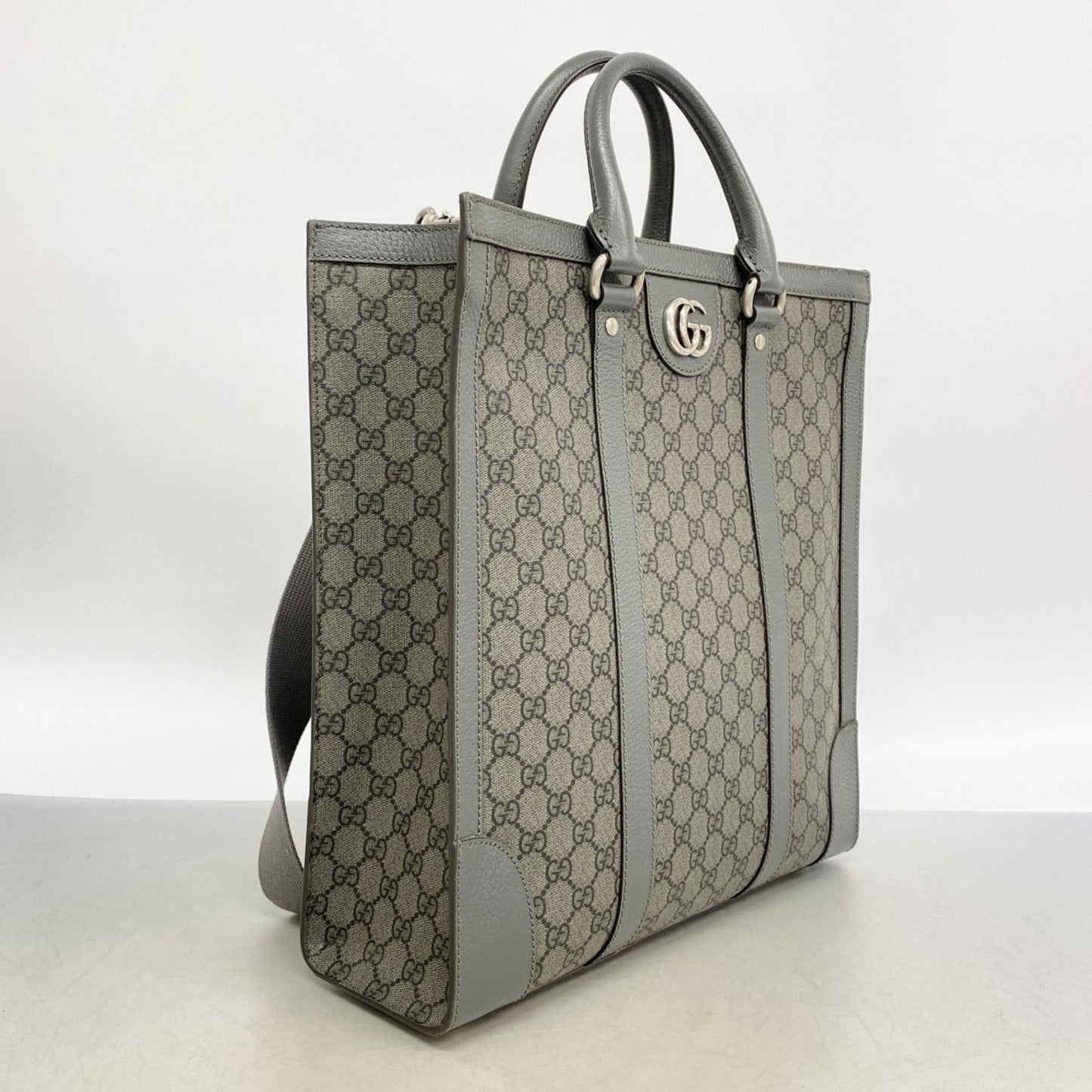 Gucci Gray Pvc Tote Bag ( )
