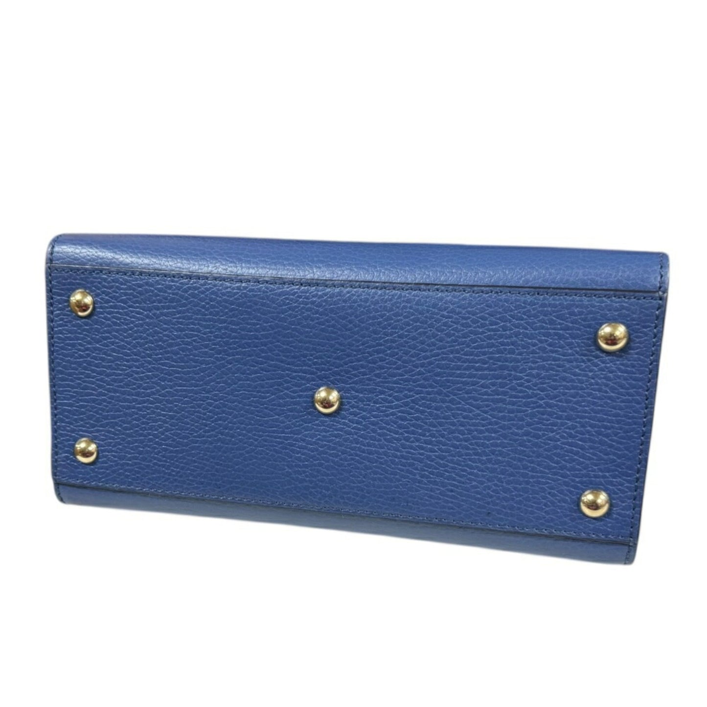 Gucci Soho Blue Leather Shoulder Bag ( )