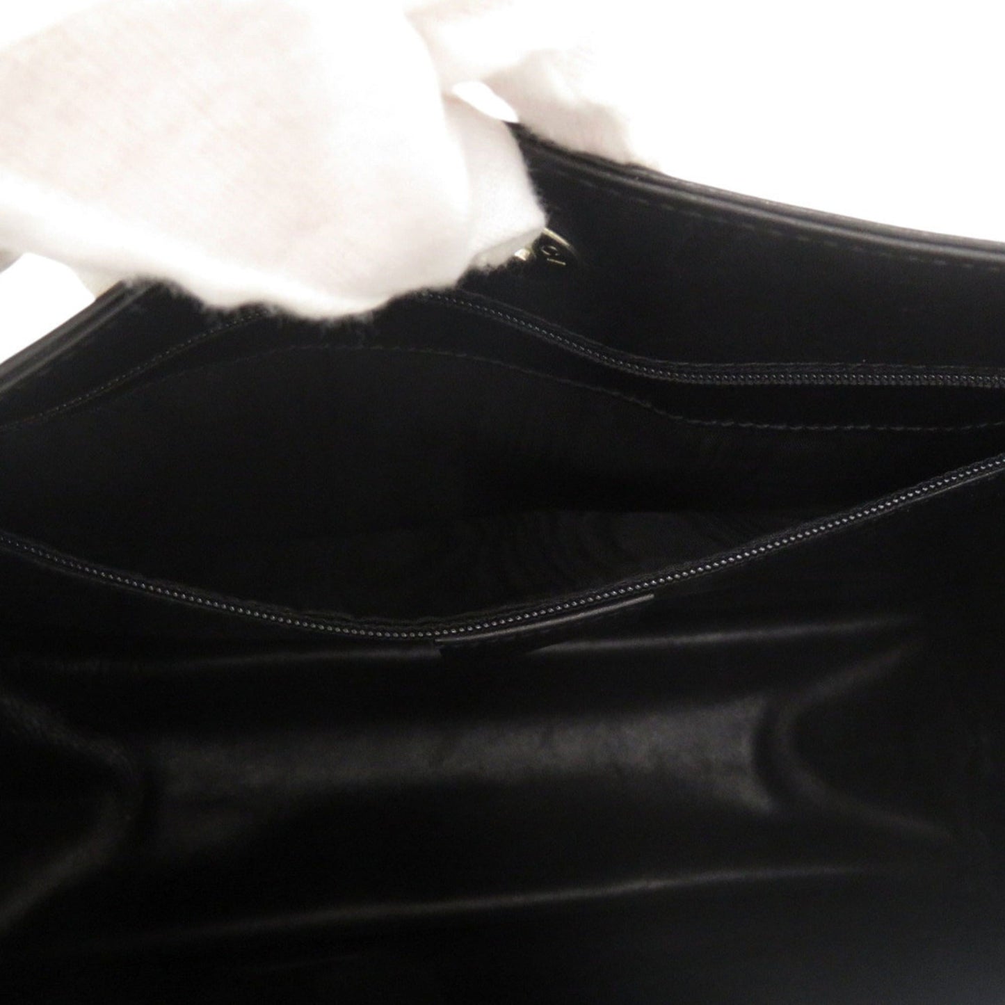 Gucci Black Leather Shoulder Bag ( )