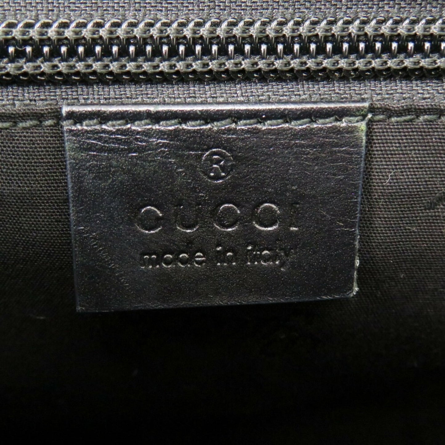 Gucci Black Coated Canvas Pvc Messenger Bag Shoulder Bag ( )
