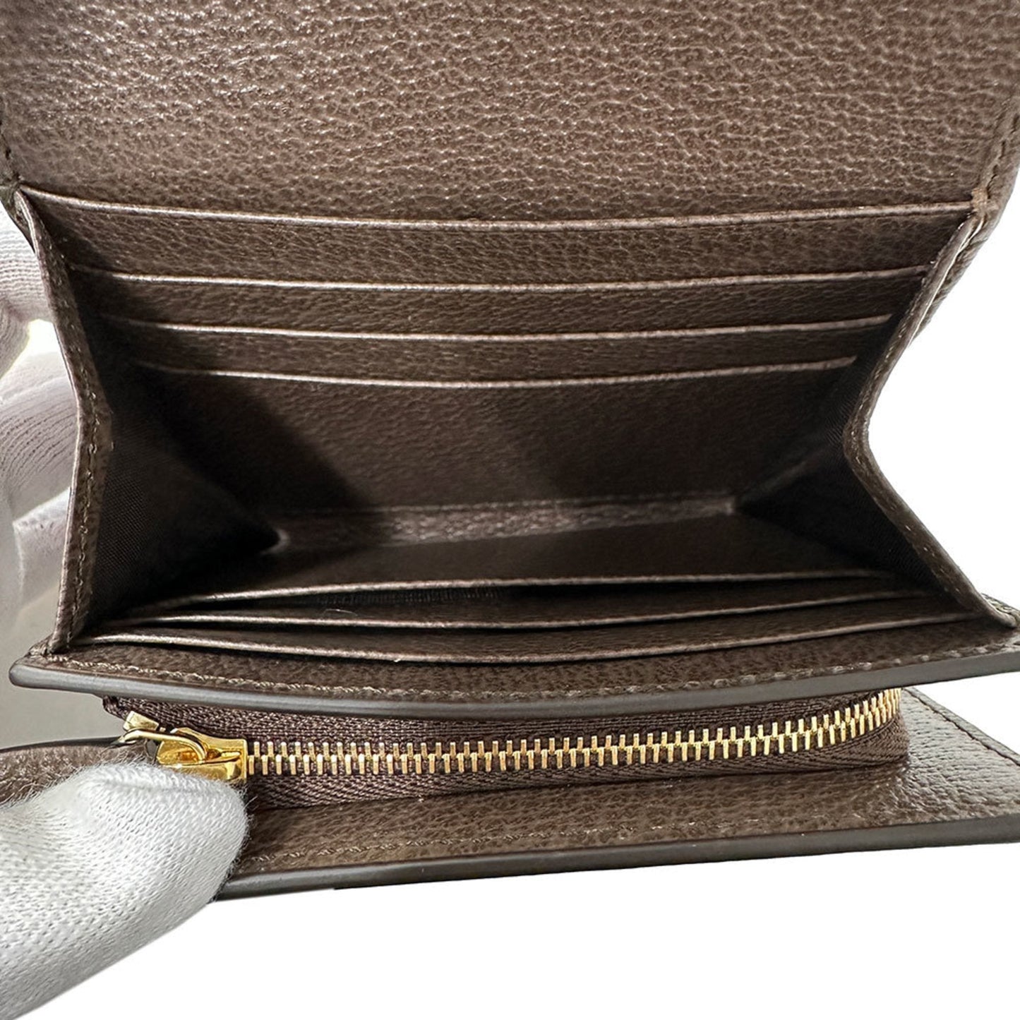 Gucci Brown Leather Wallet (Bi-Fold) ( )
