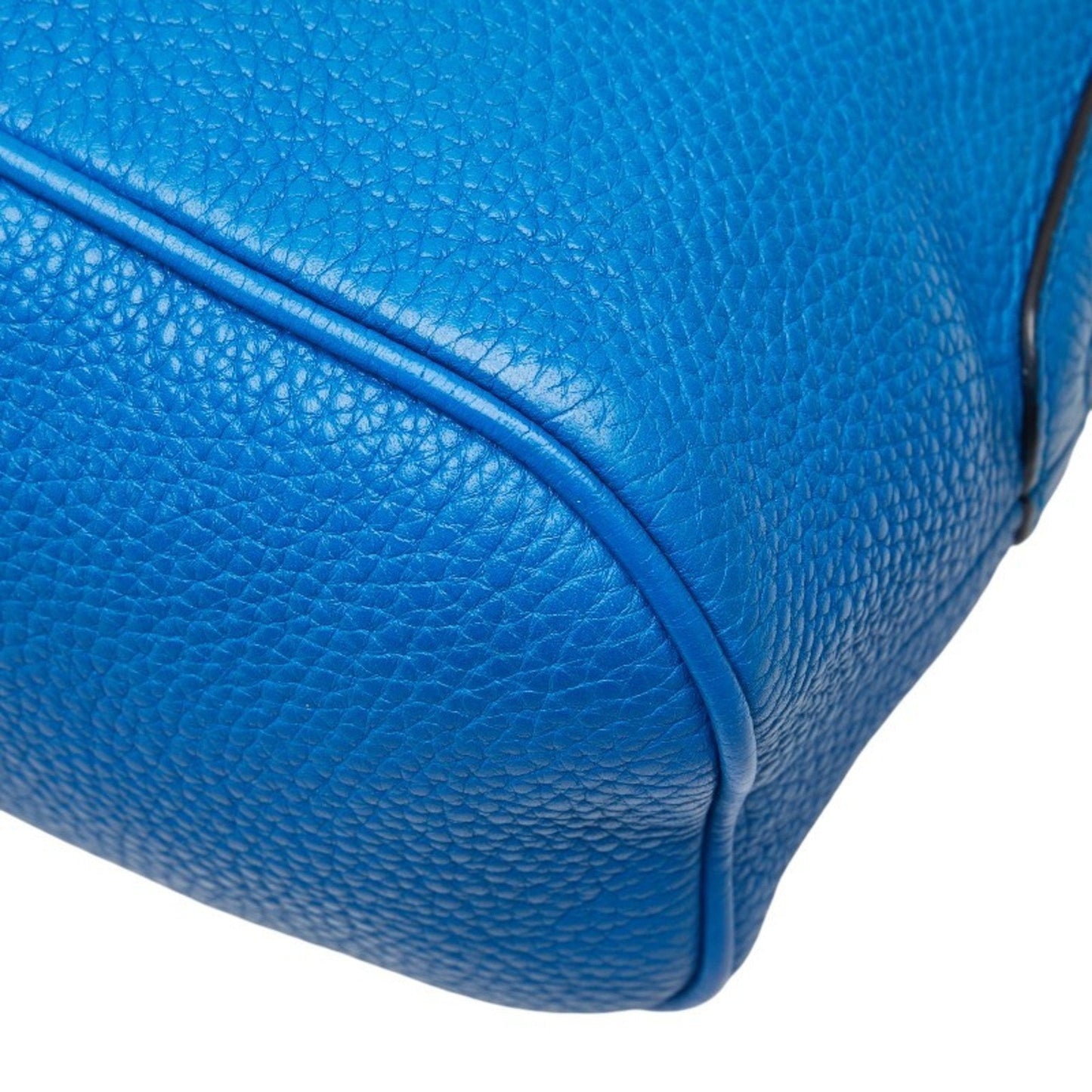 Gucci Blue Leather Handbag Shoulder Bag ( )