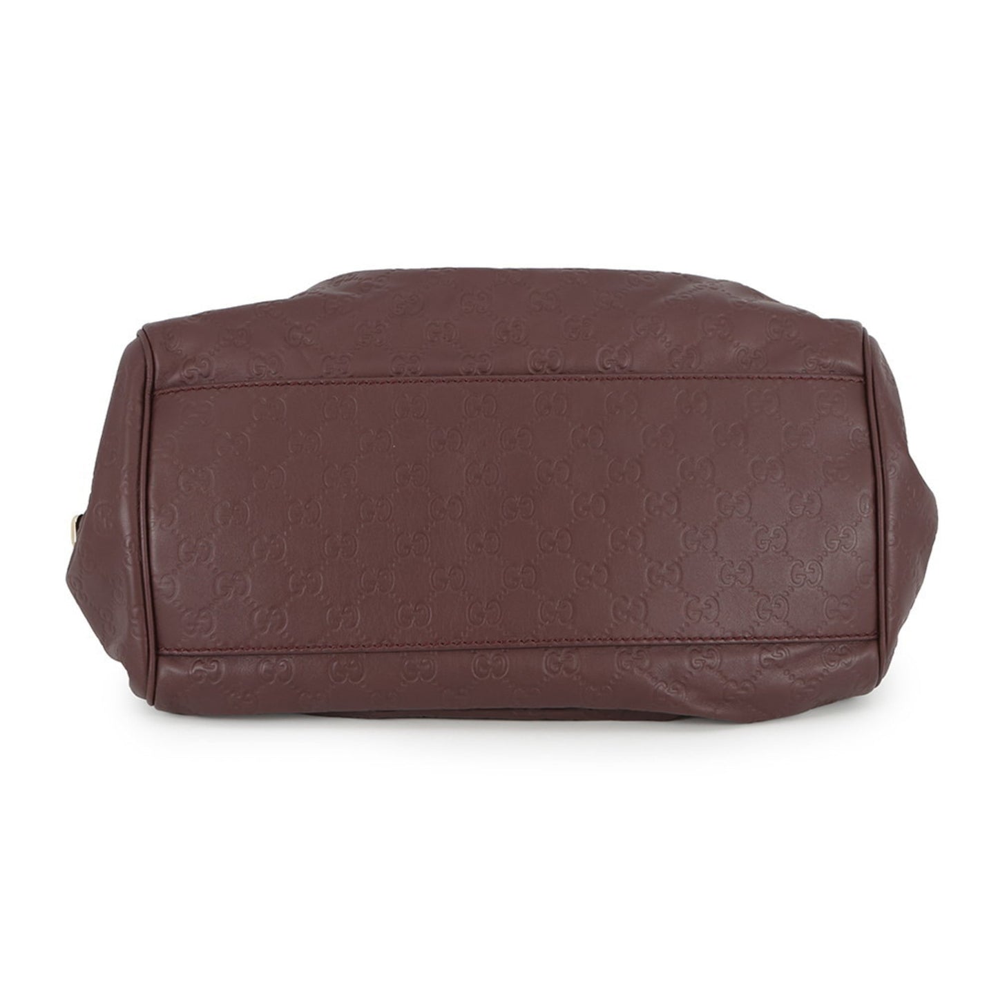 Gucci Sukey Bordeaux Leather Shoulder Bag Tote Bag ( )