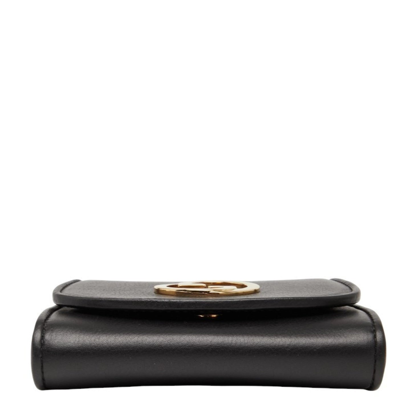 Gucci Black Leather Shoulder Bag ( )