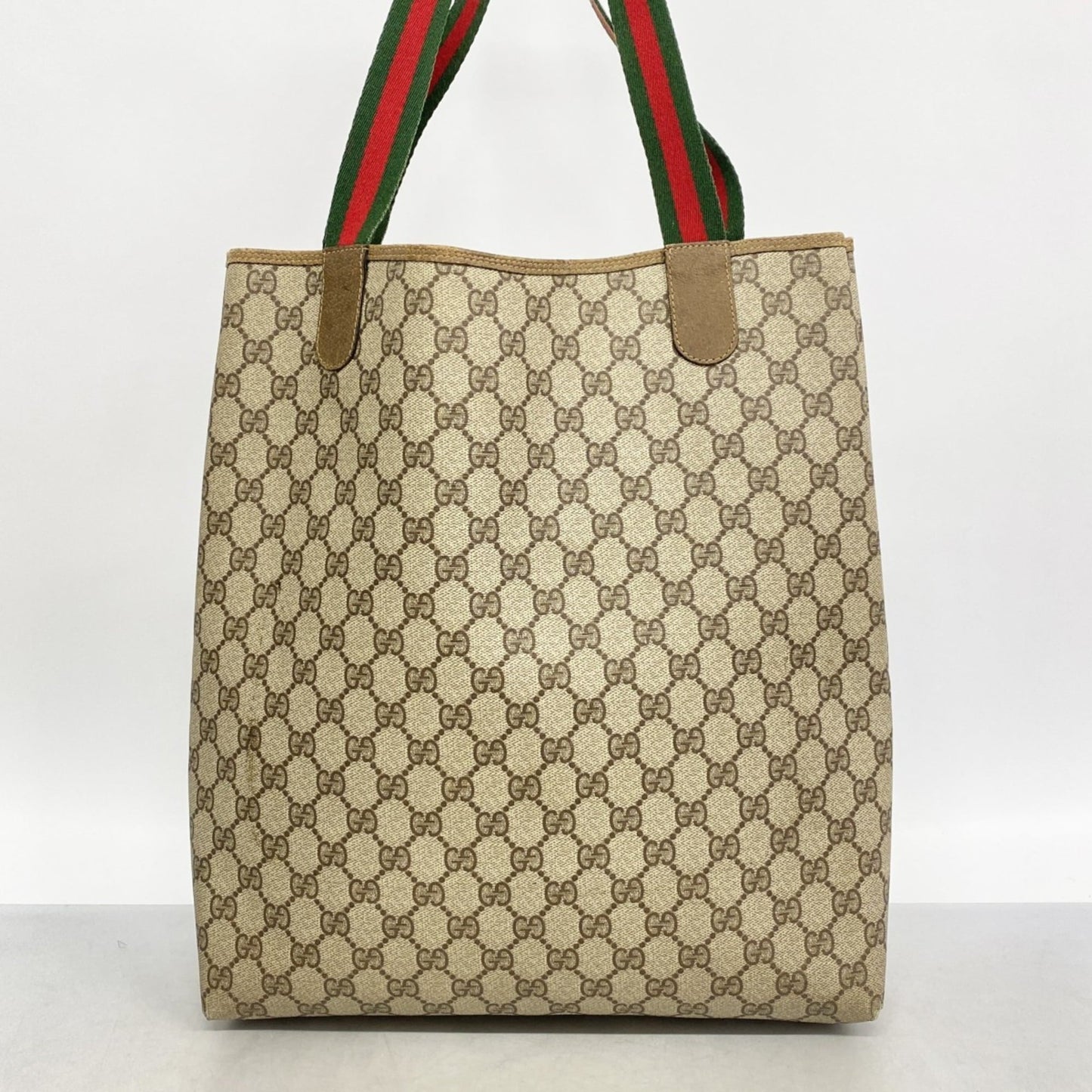 Gucci Brown Pvc Tote Bag ( )