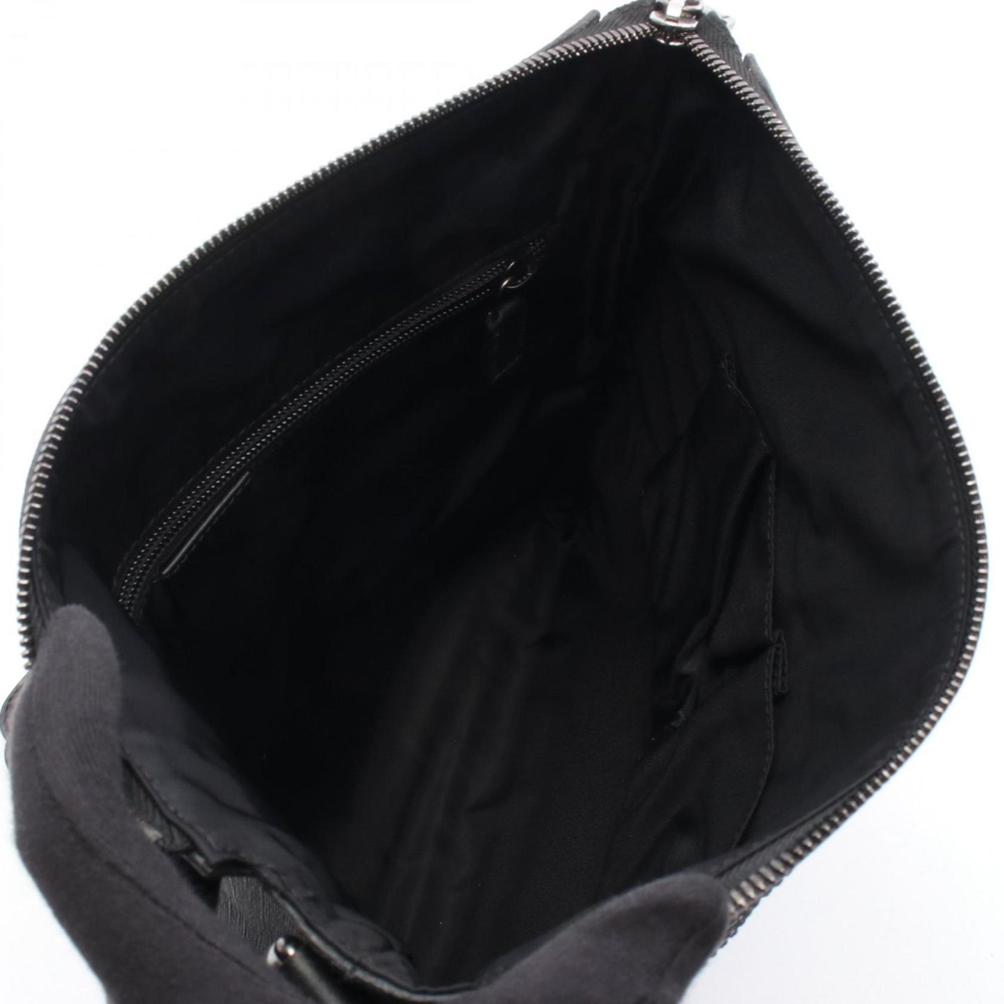 Gucci Black Gg Supreme Leather Shoulder Bag ( )