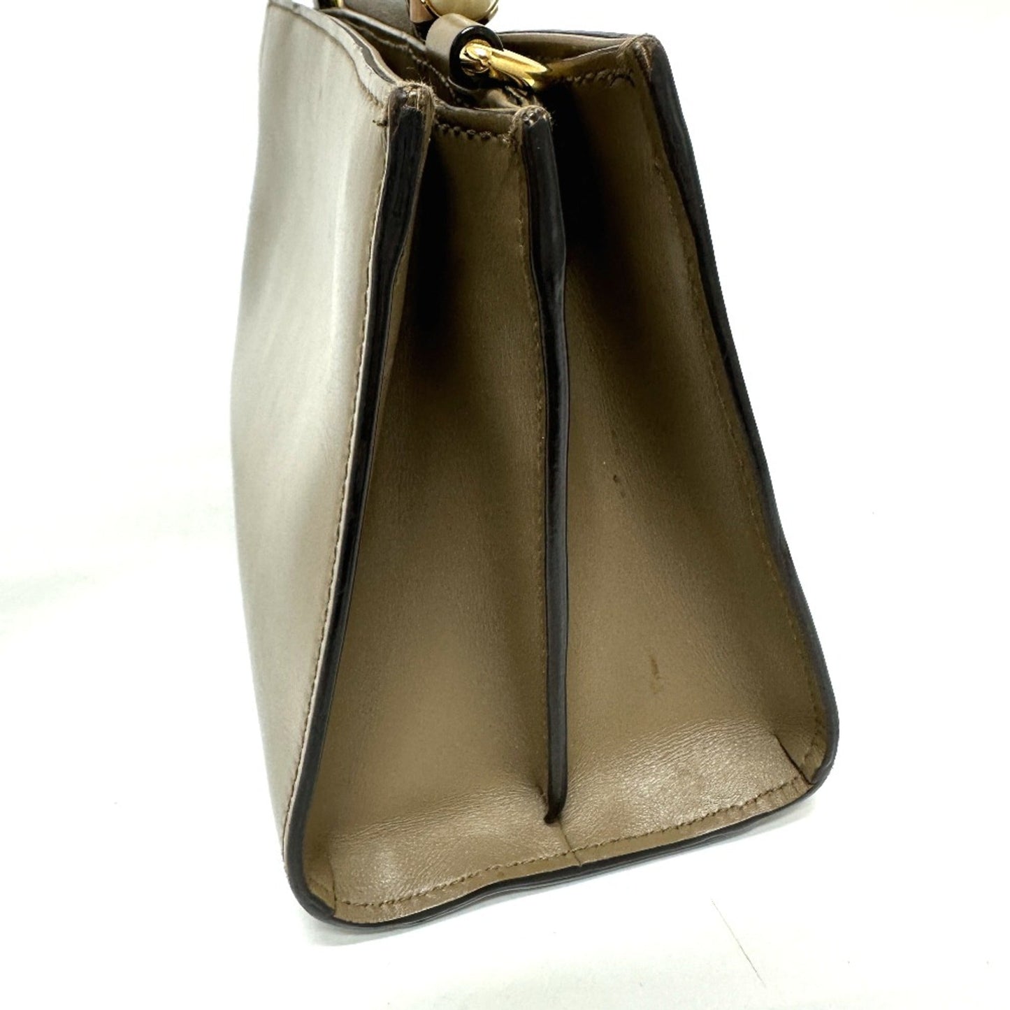 Gucci Brown Leather Handbag ( )