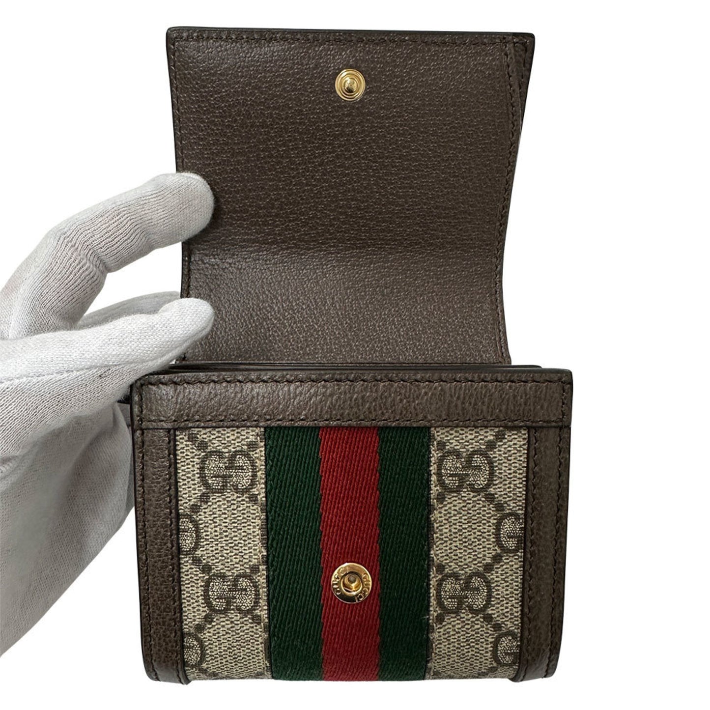 Gucci Brown Leather Wallet (Bi-Fold) ( )