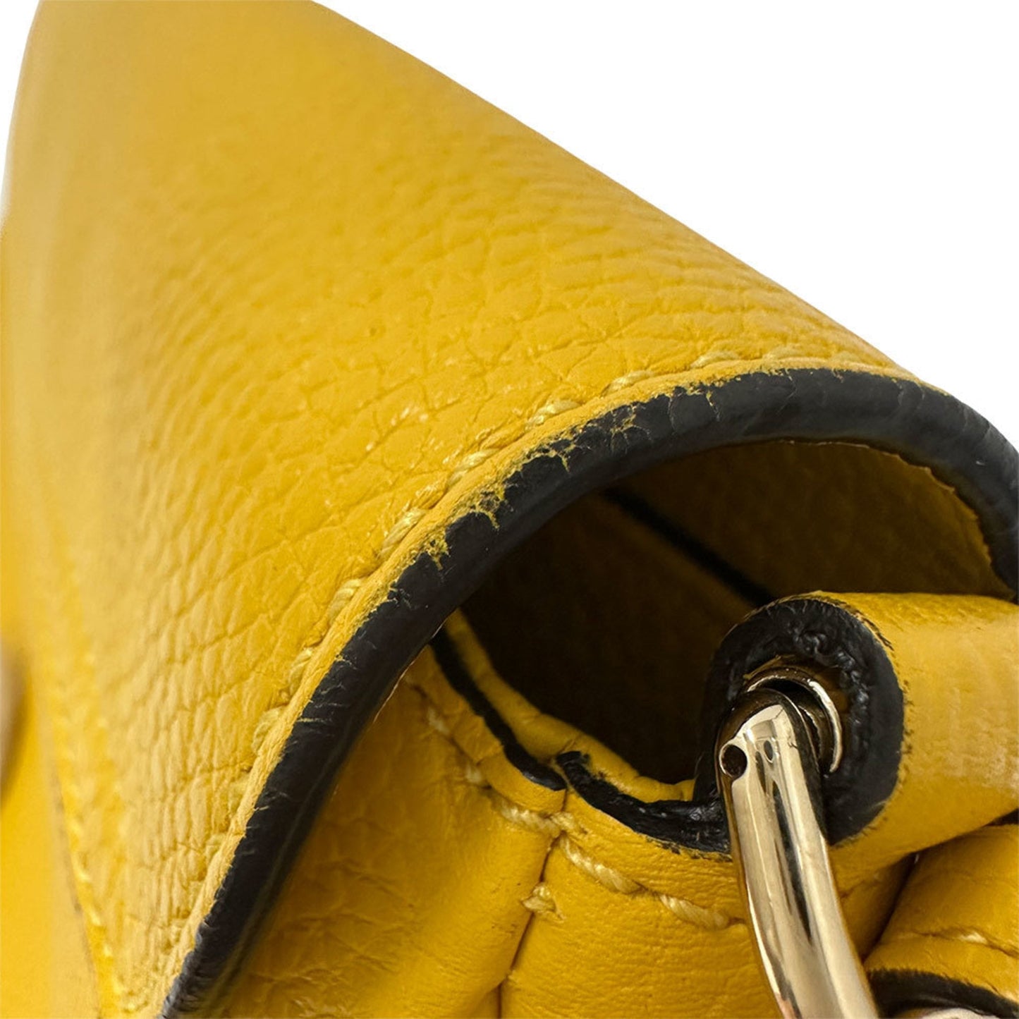 Gucci Soho Yellow Leather Shoulder Bag ( )