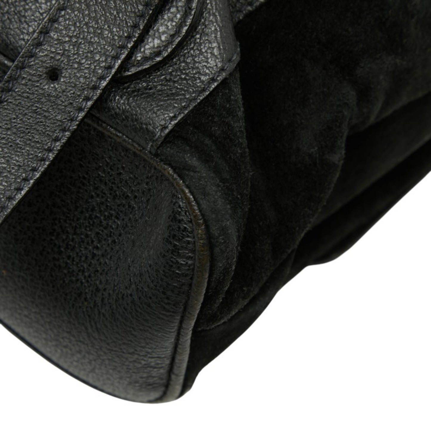 Gucci Black Leather Backpack ( )