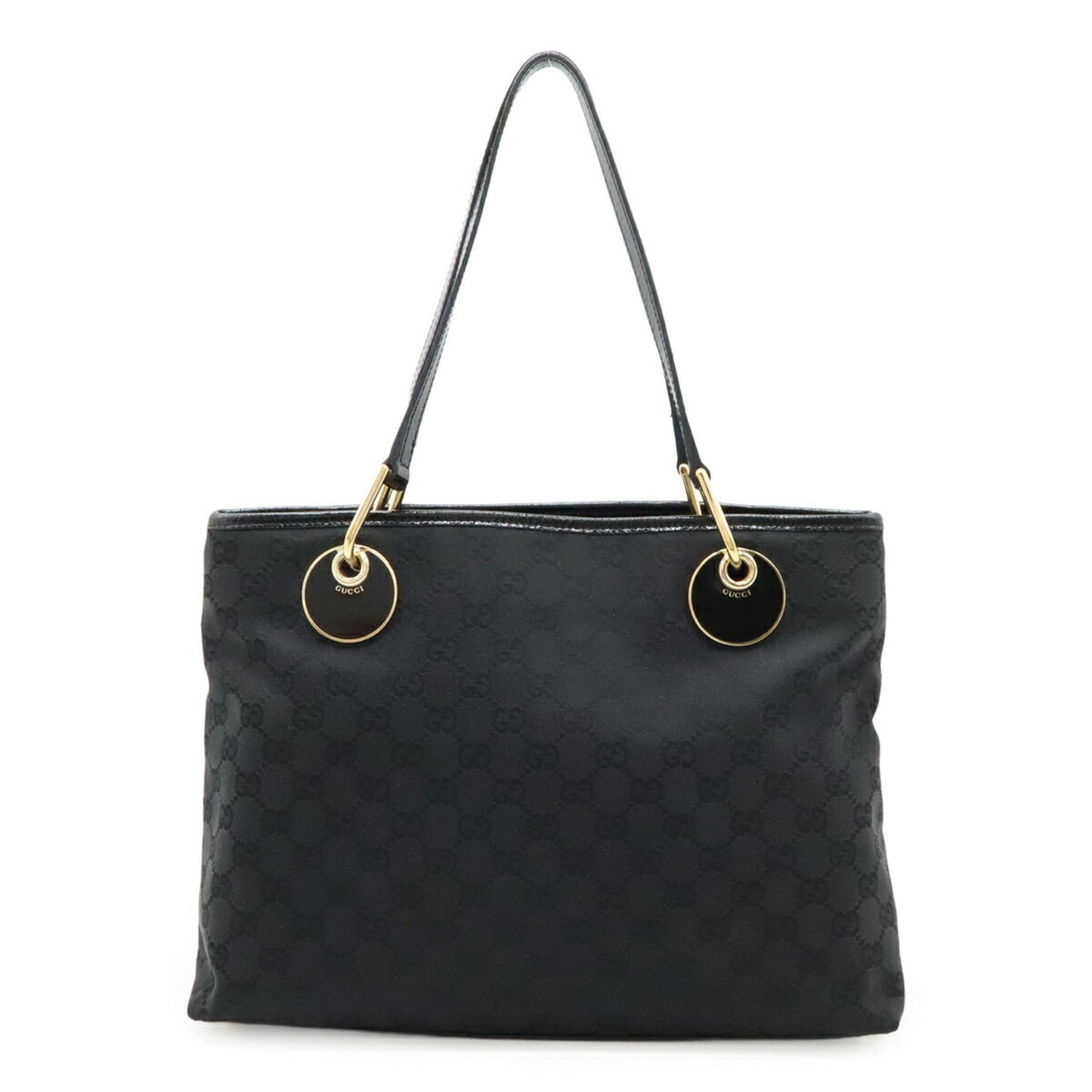 Gucci Gg Canvas Black White Gg Canvas Shoulder Bag Tote Bag ( )
