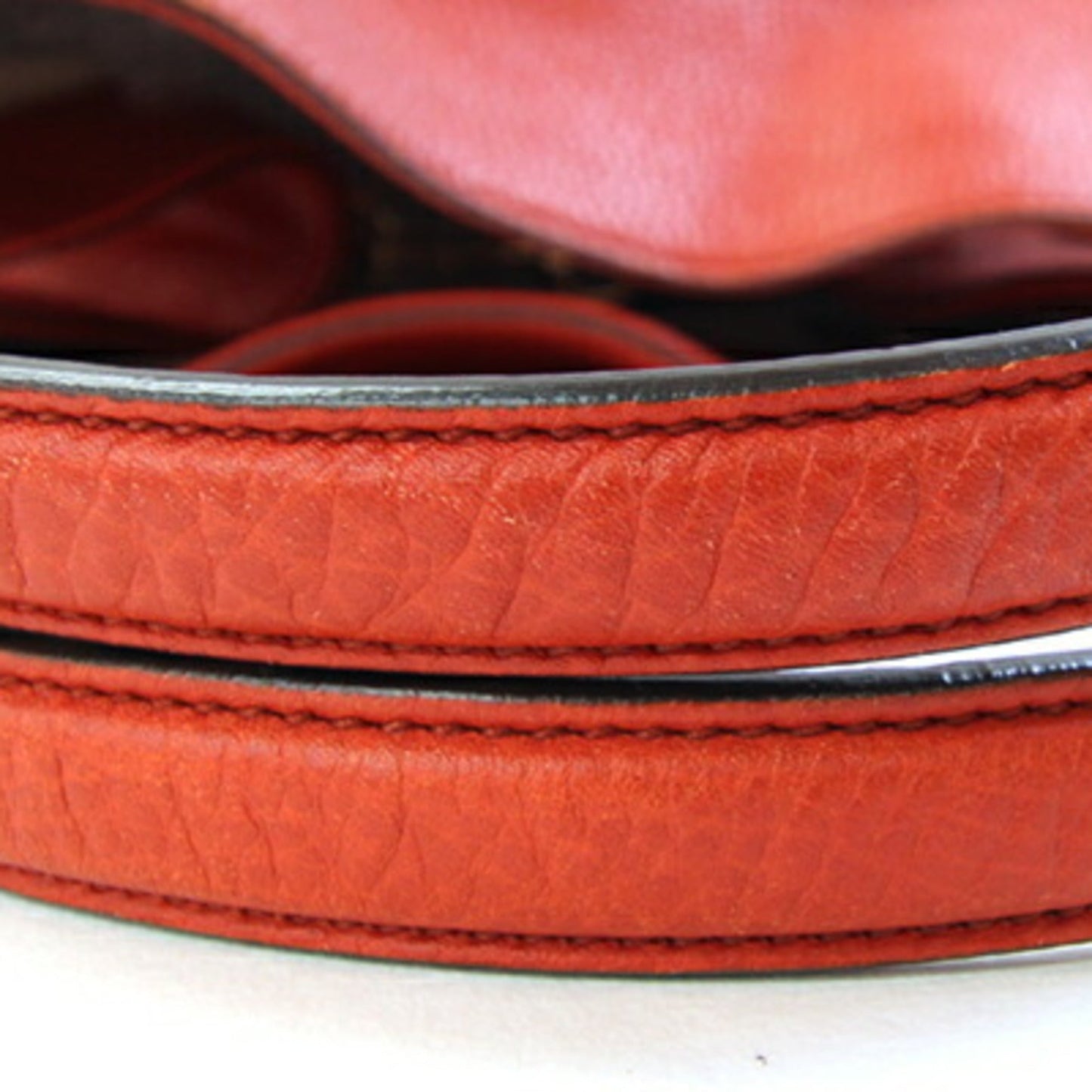 Gucci Soho Red Color Leather Tote Bag ( )