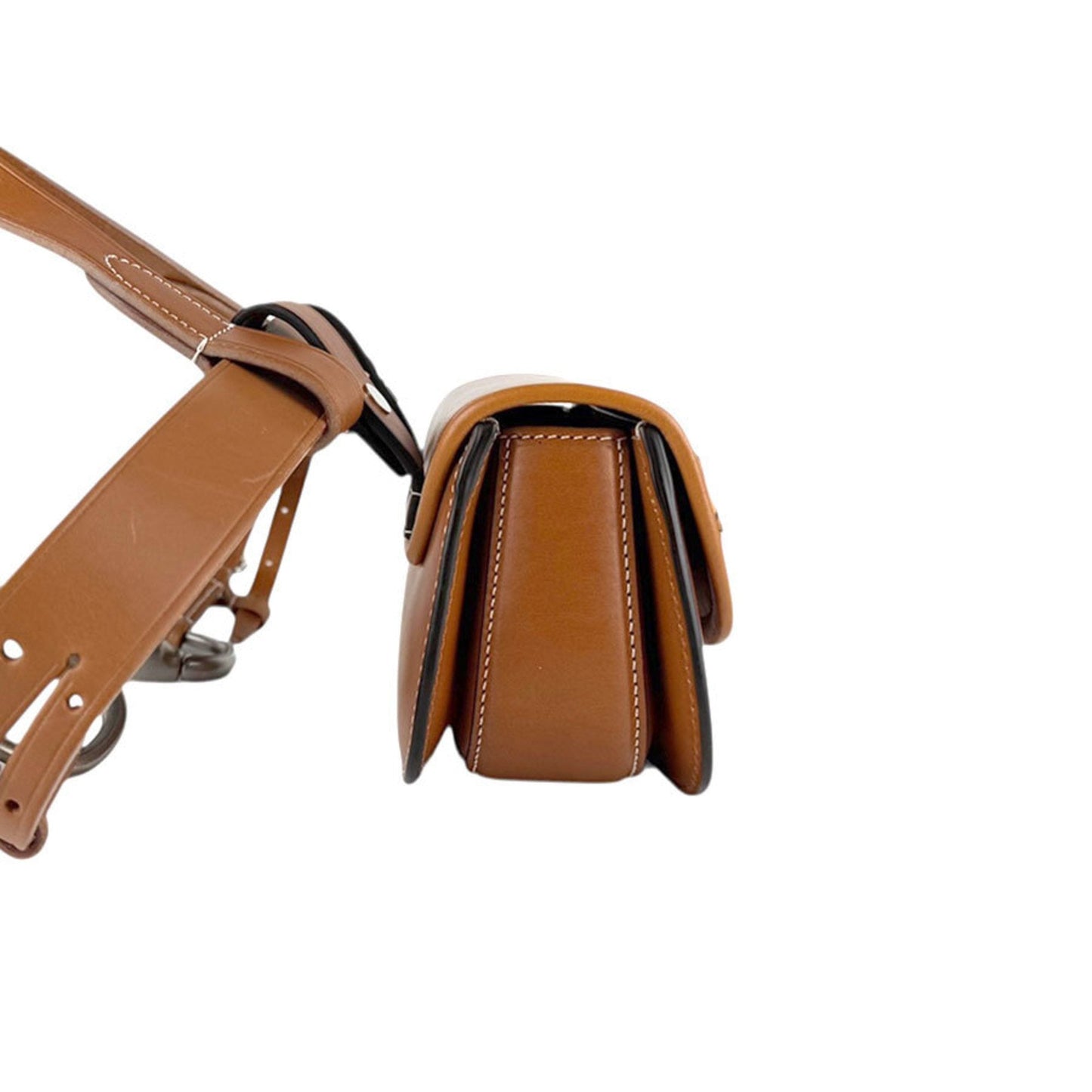 Gucci Brown Leather Shoulder Bag ( )