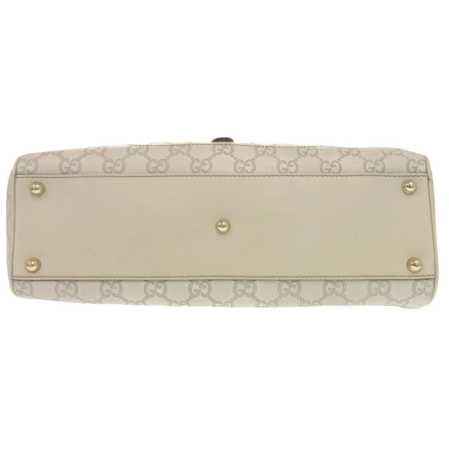 Gucci Ivory Leather Shoulder Bag ( )
