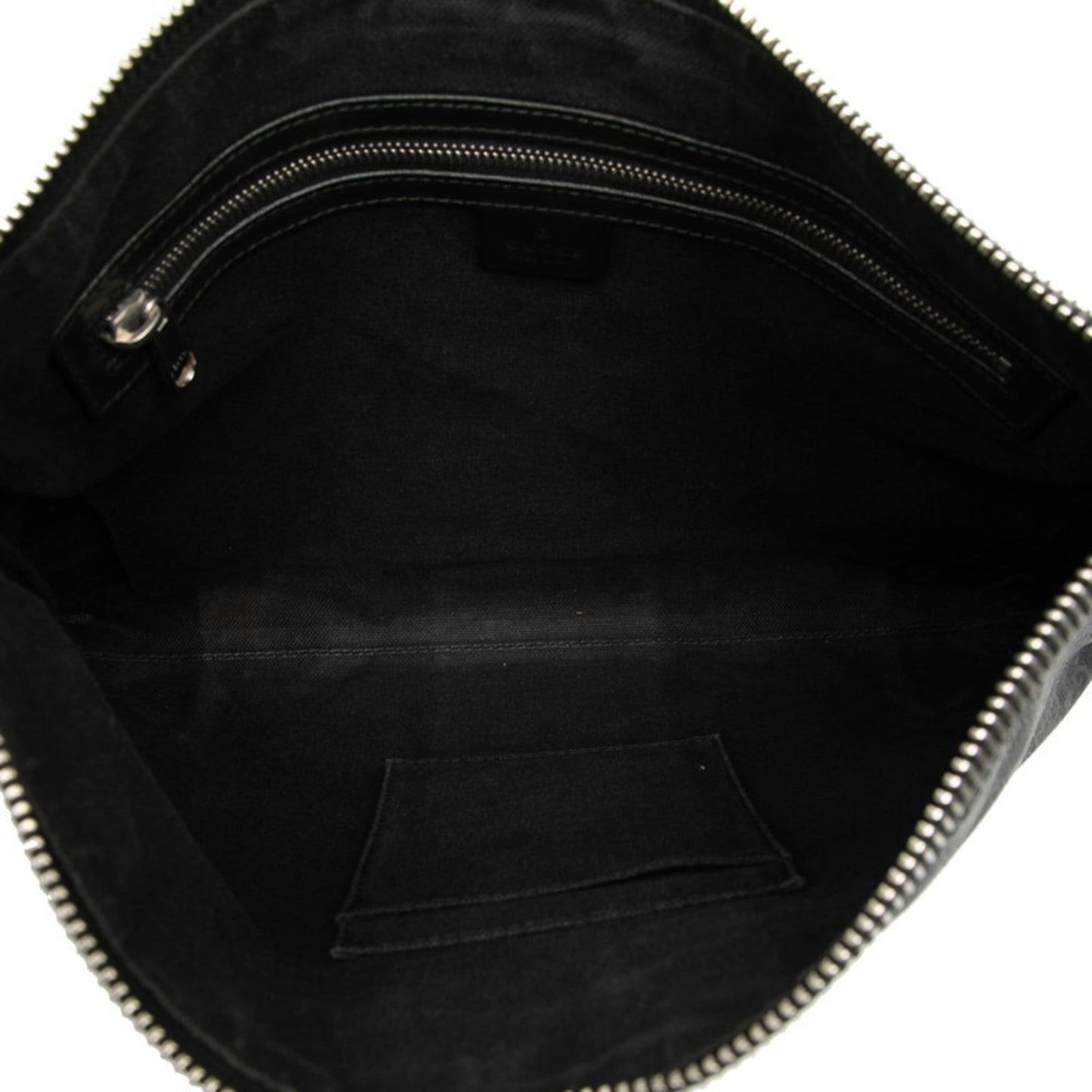 Gucci Black Pvc Leather Shoulder Bag ( )