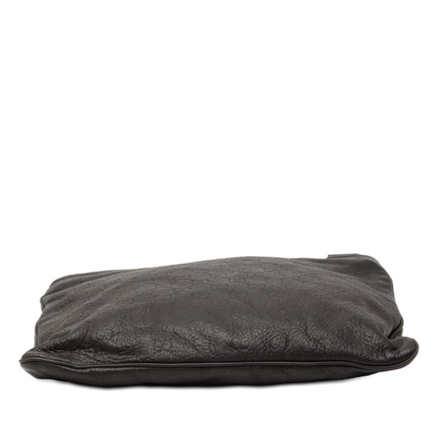 Gucci Dark Brown Leather Shoulder Bag ( )