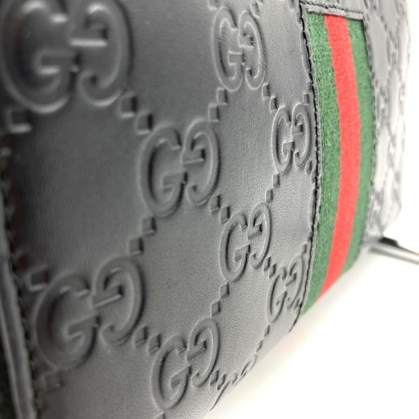 Gucci Black Gg Canvas Long Wallet (Bi-Fold) ( )