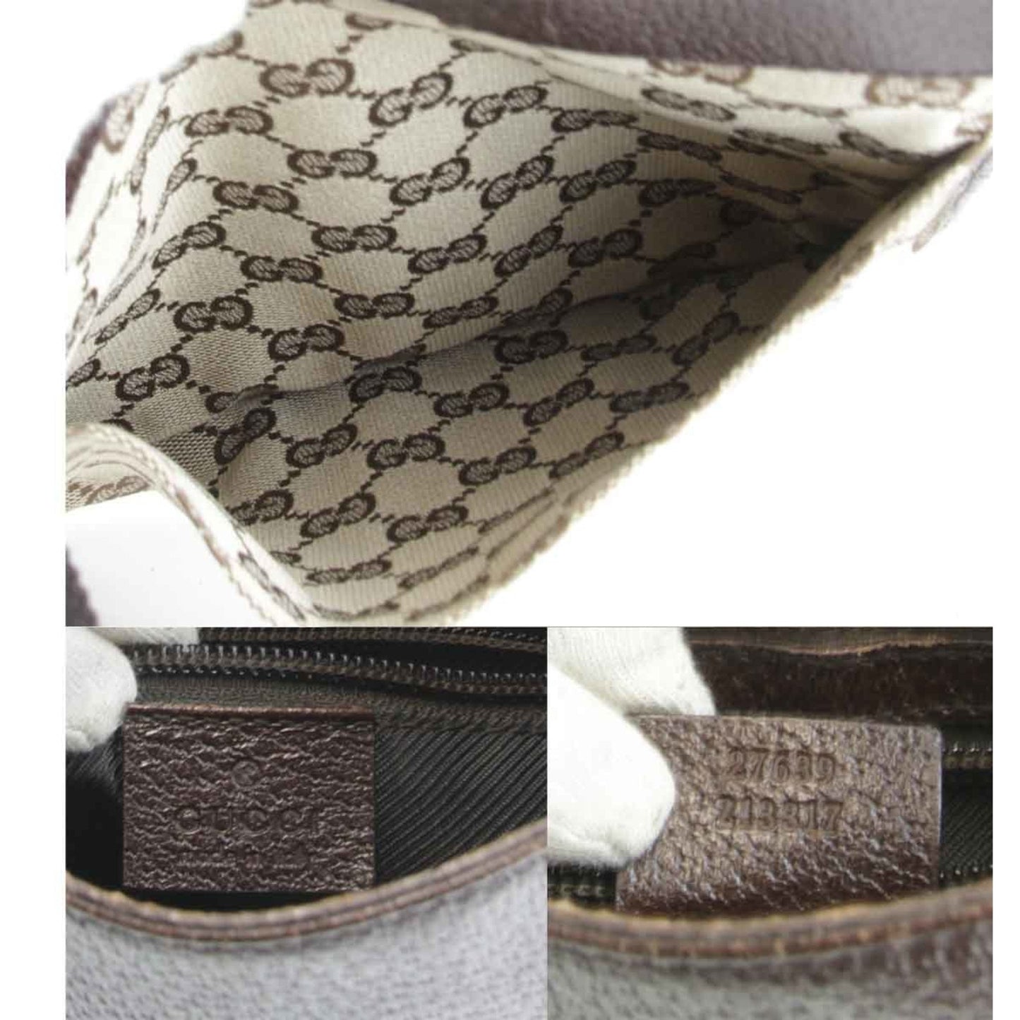 Gucci Gg Canvas Brown Gg Canvas Shoulder Bag ( )